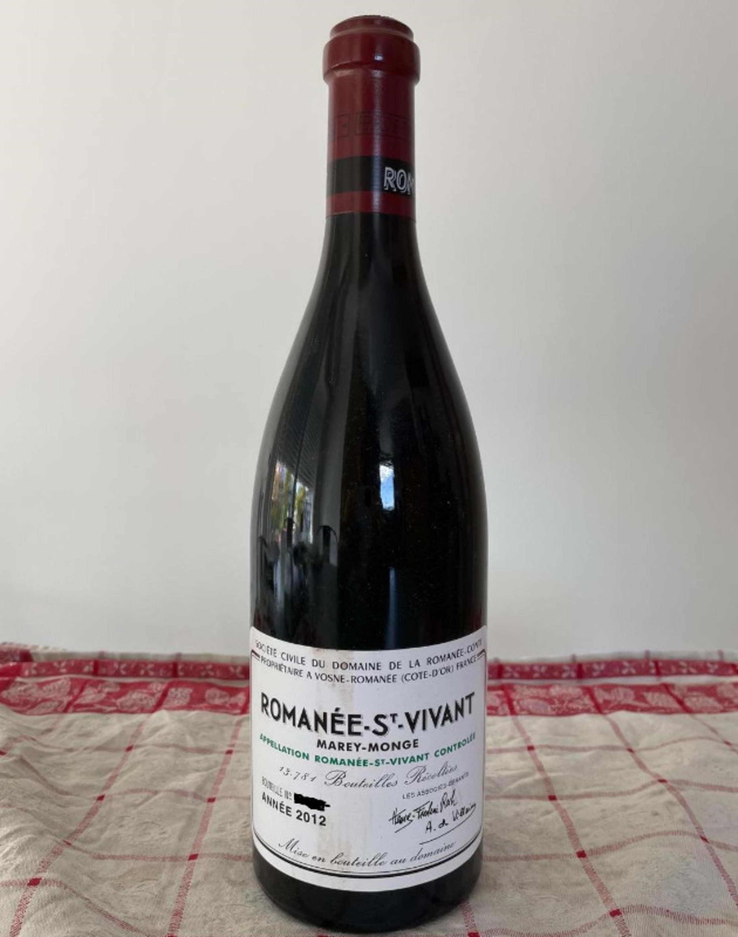 Romanée-Saint-Vivant, Domaine de la Romanée-Conti, 2012