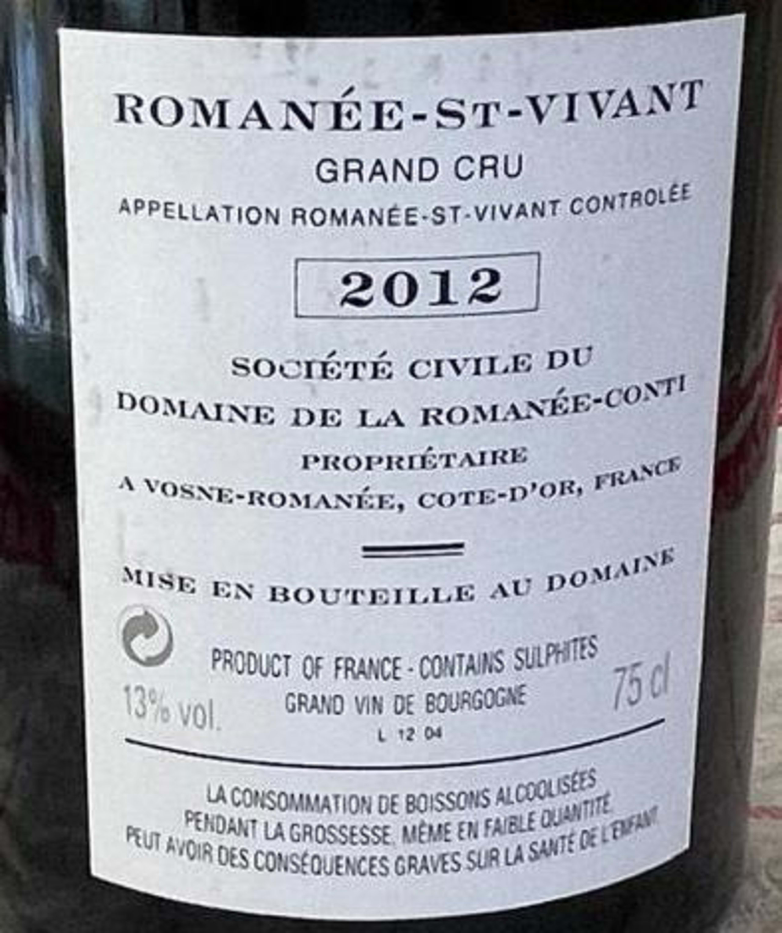 Étiquette