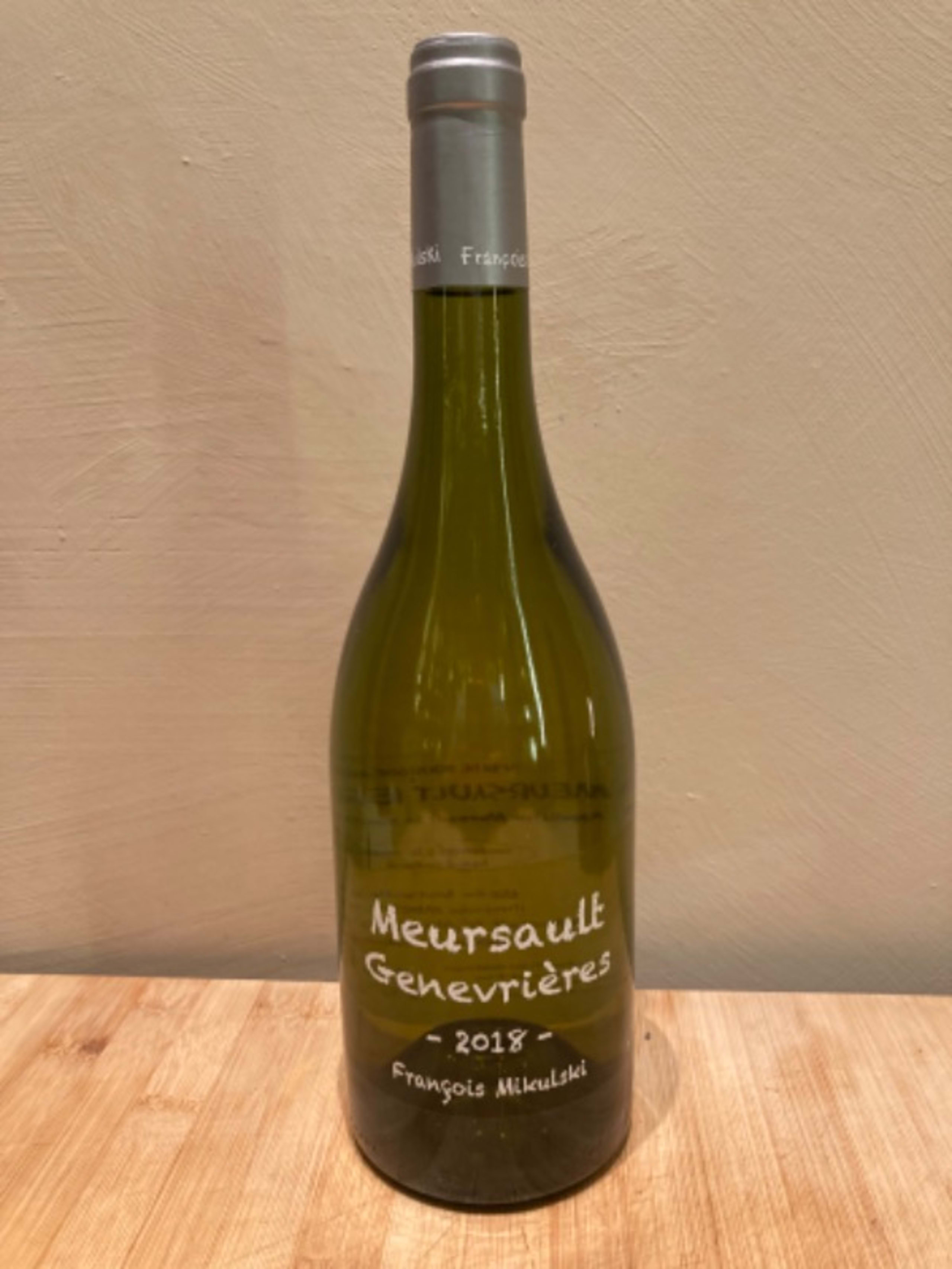 Meursault, Genevrières, Domaine François Milkulski, 2018