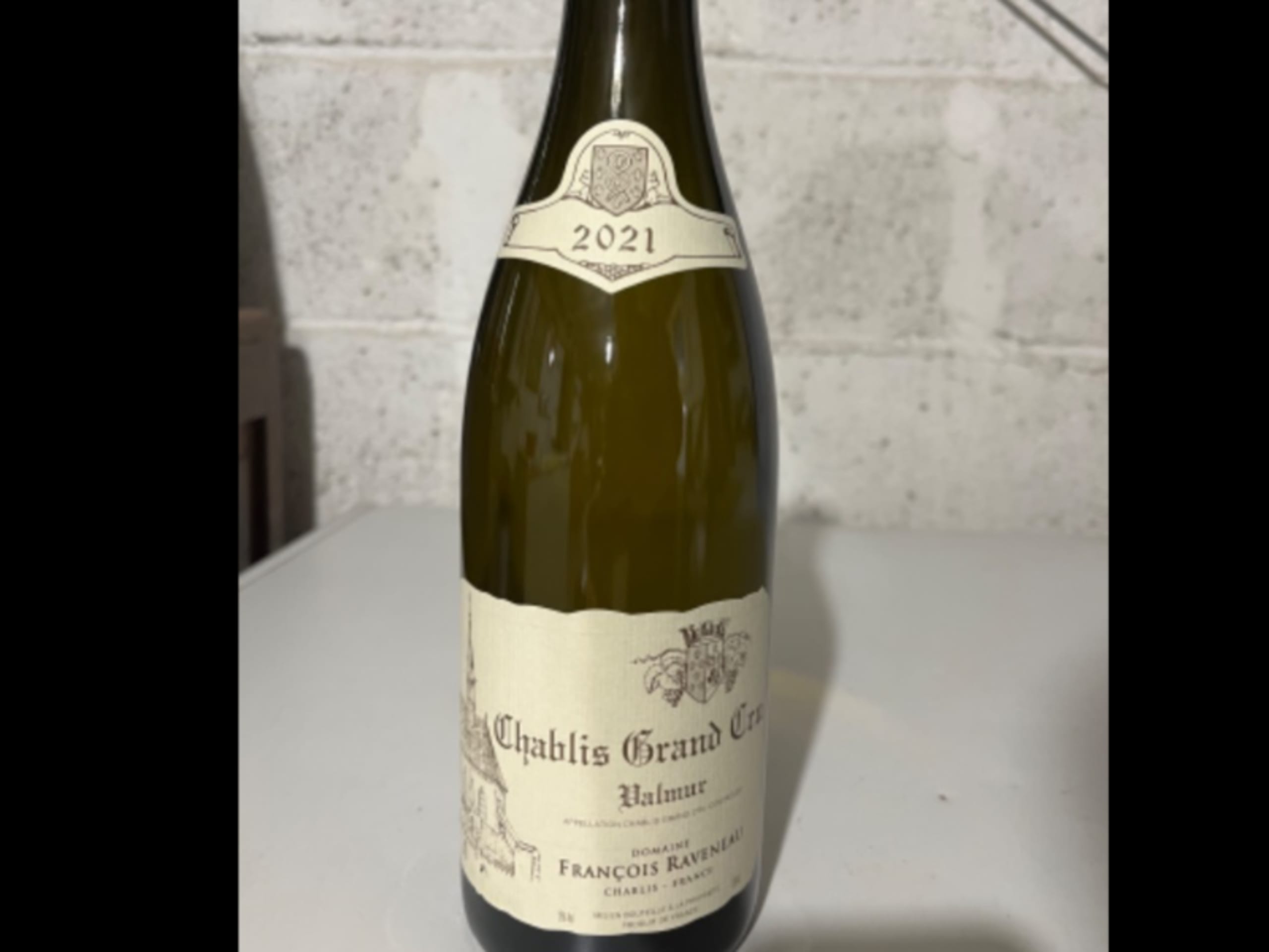 Chablis, Grand Cru VALMUR, François Raveneau, 2021