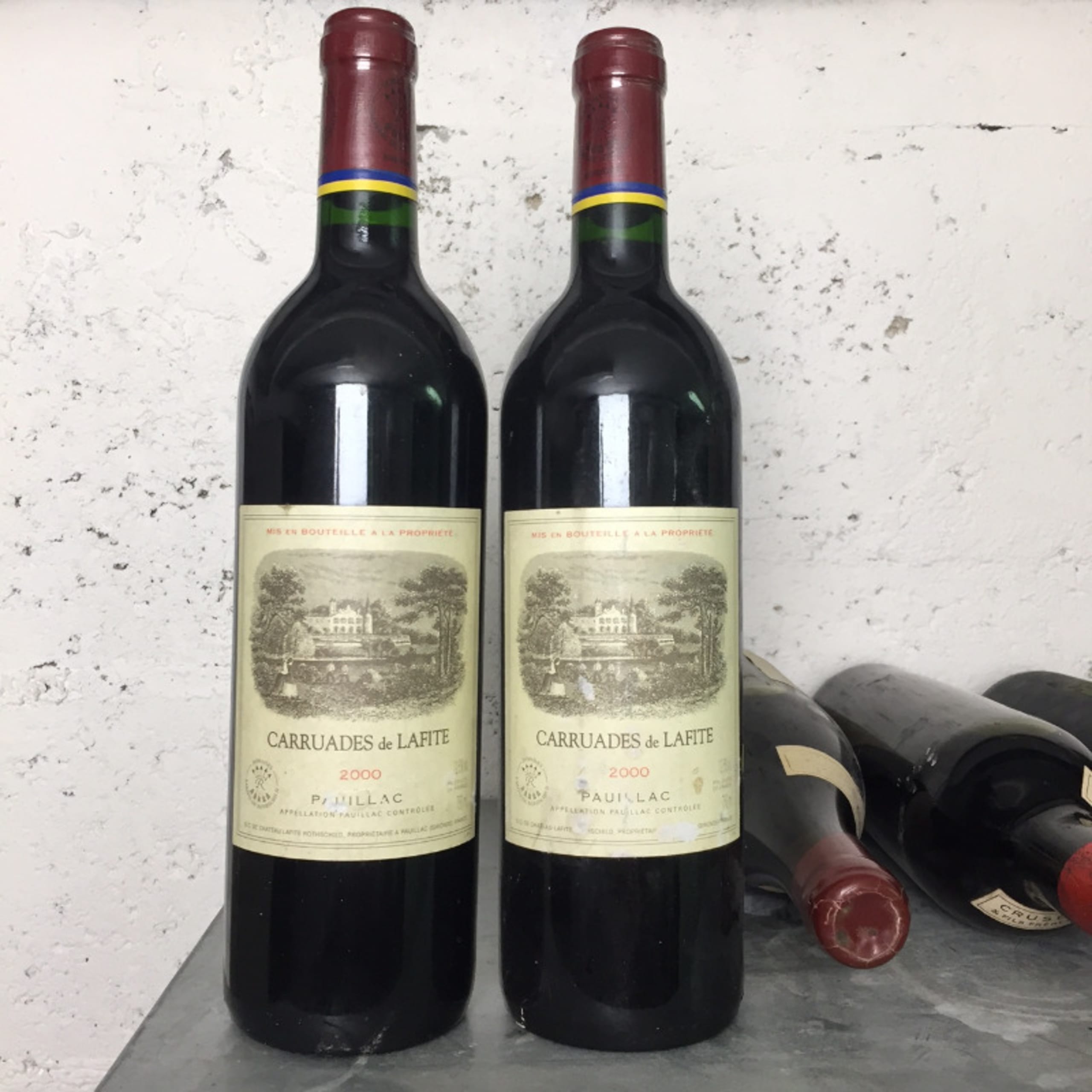 2 x Carruades, Lafite Rothschild, Pauillac, 2000
