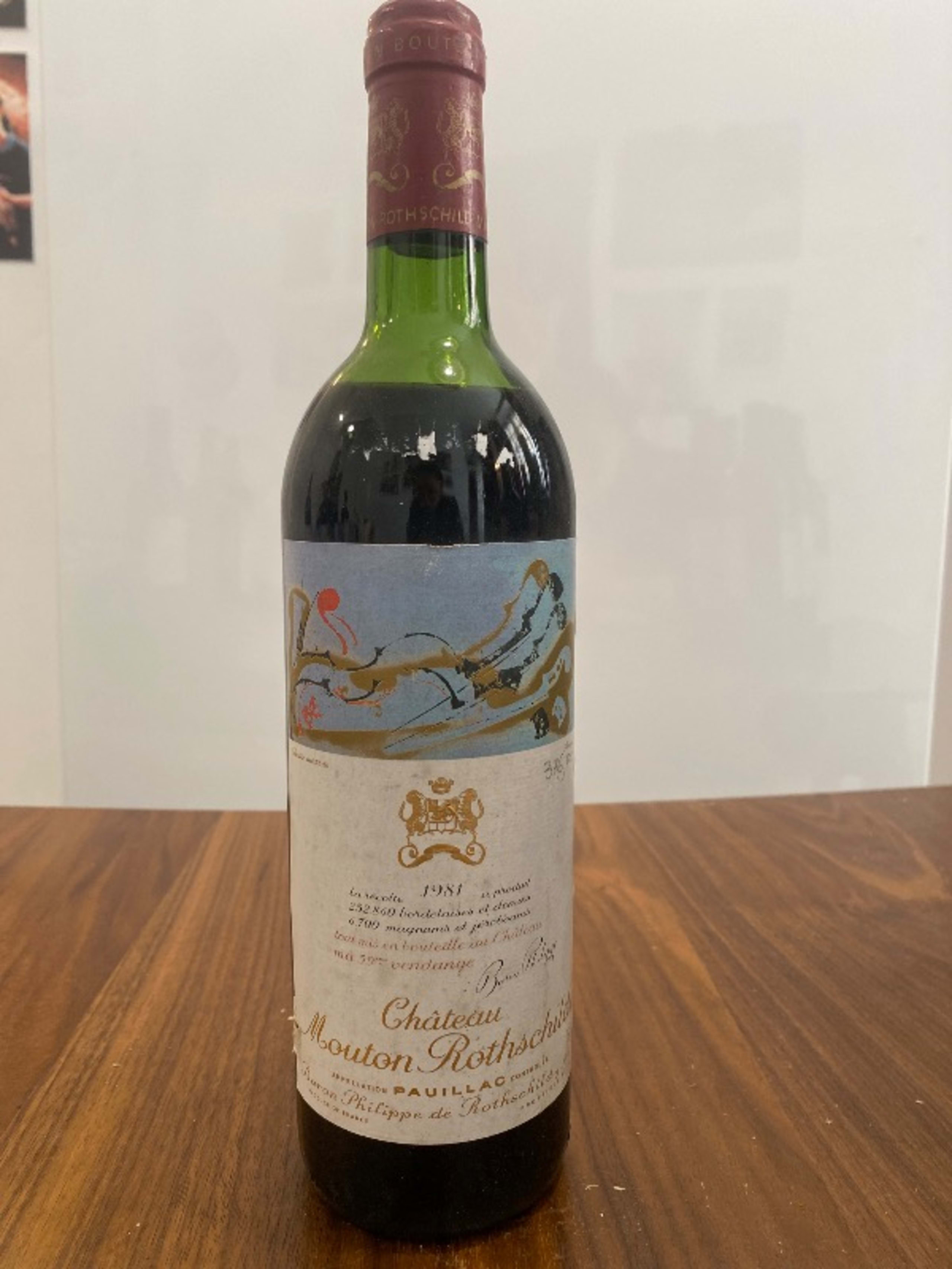 Château Mouton Rothschild, Pauillac, 1981