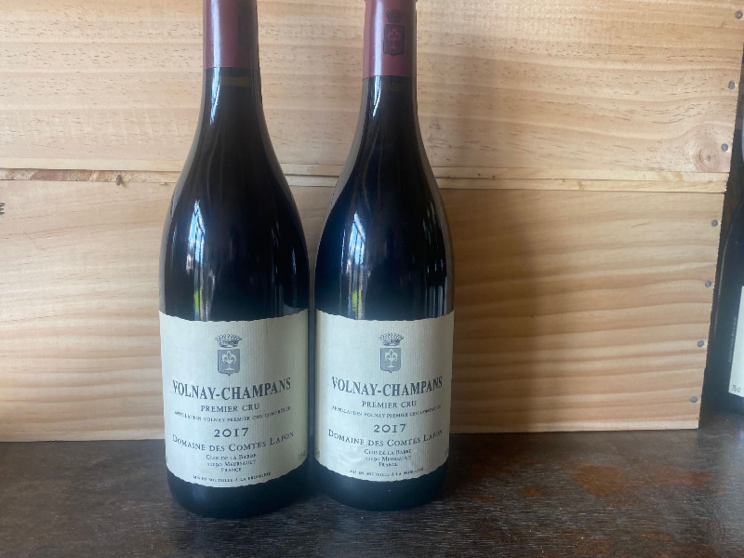 2 x Volnay, 1er cru - Champans, Domaine des Comtes Lafon, 2017