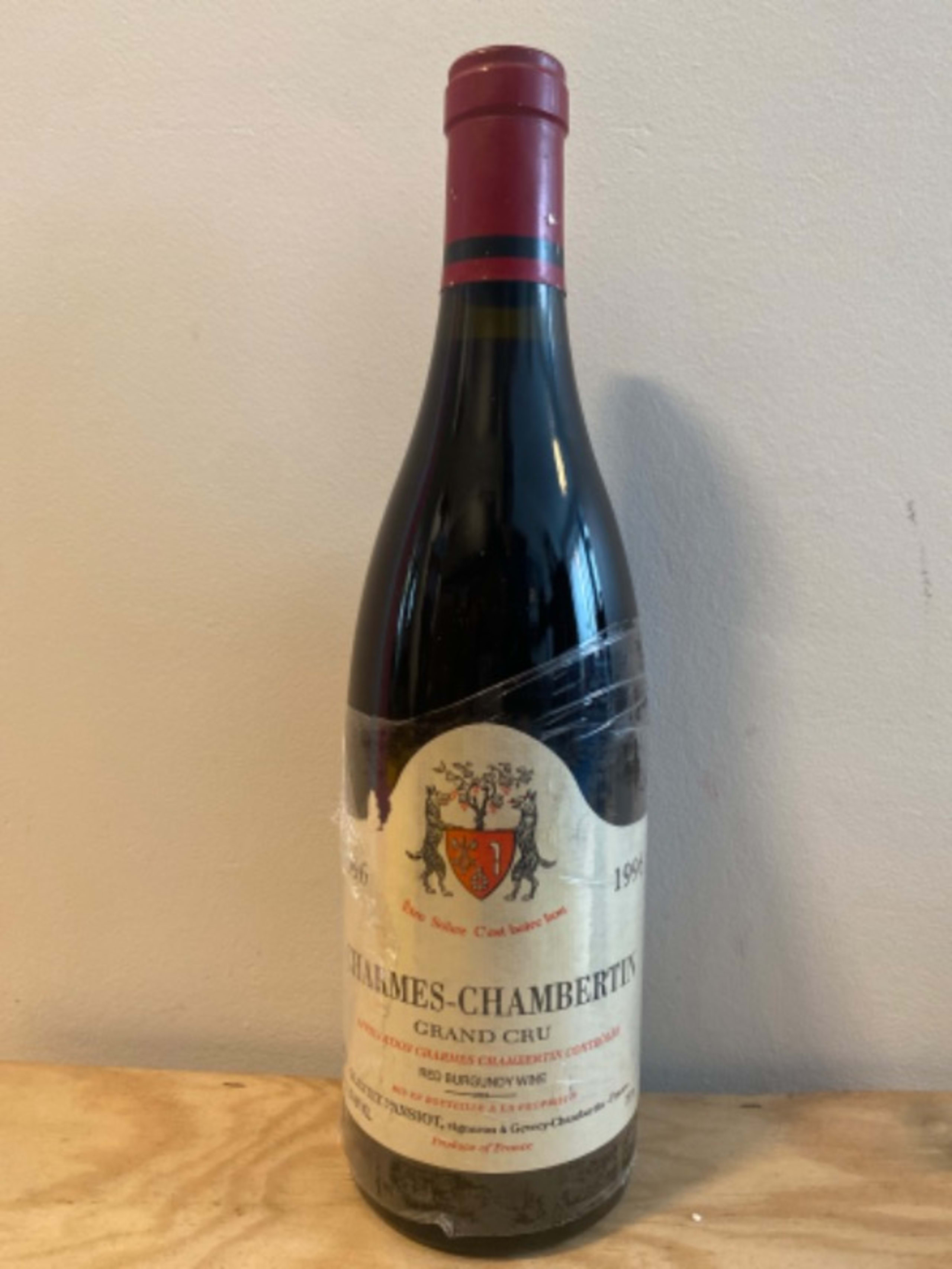 Charmes-Chambertin, Grand Cru, Domaine Geantet-Pansiot, 1996