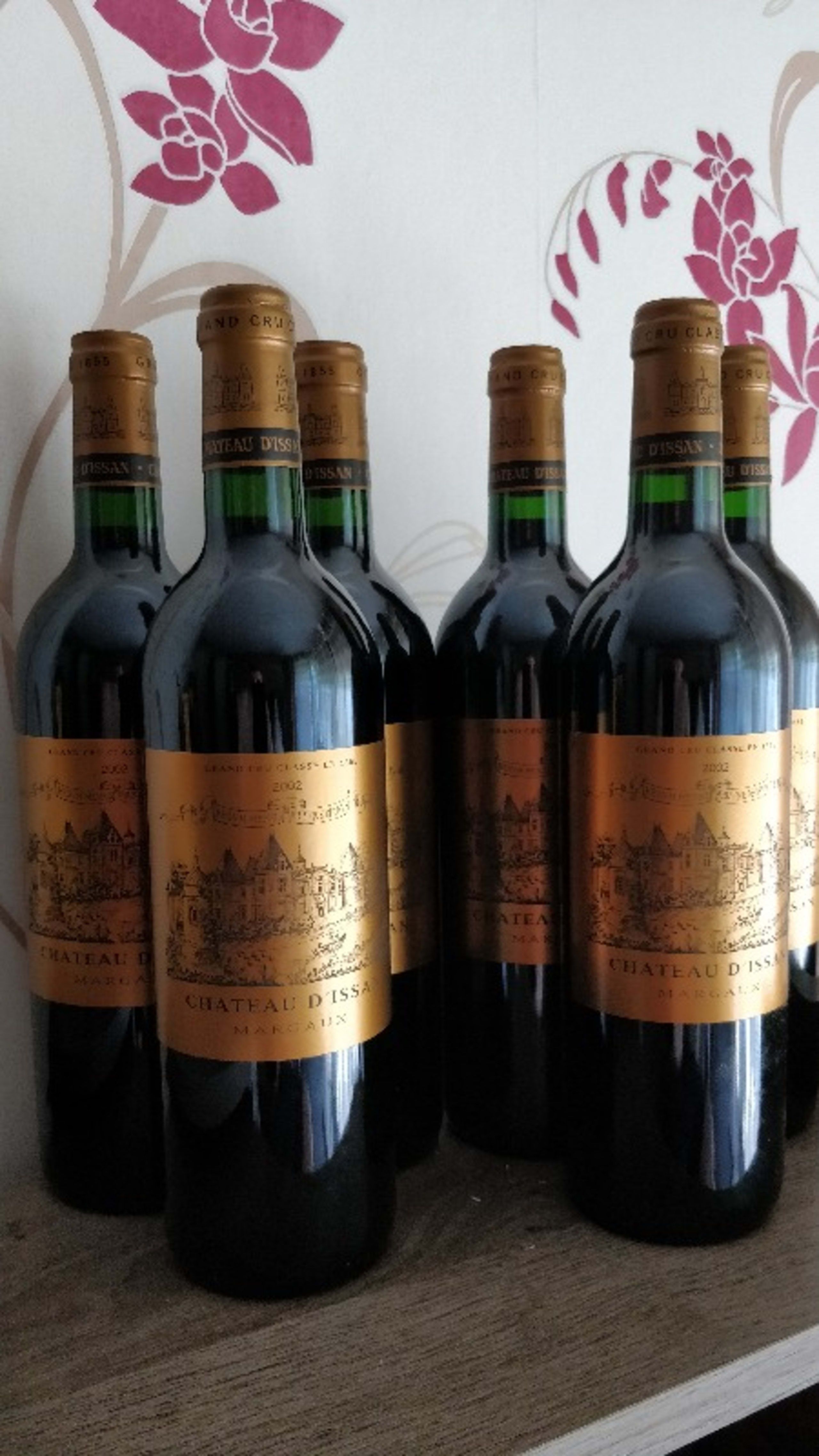 6 x Château D'issan, Margaux, 2002