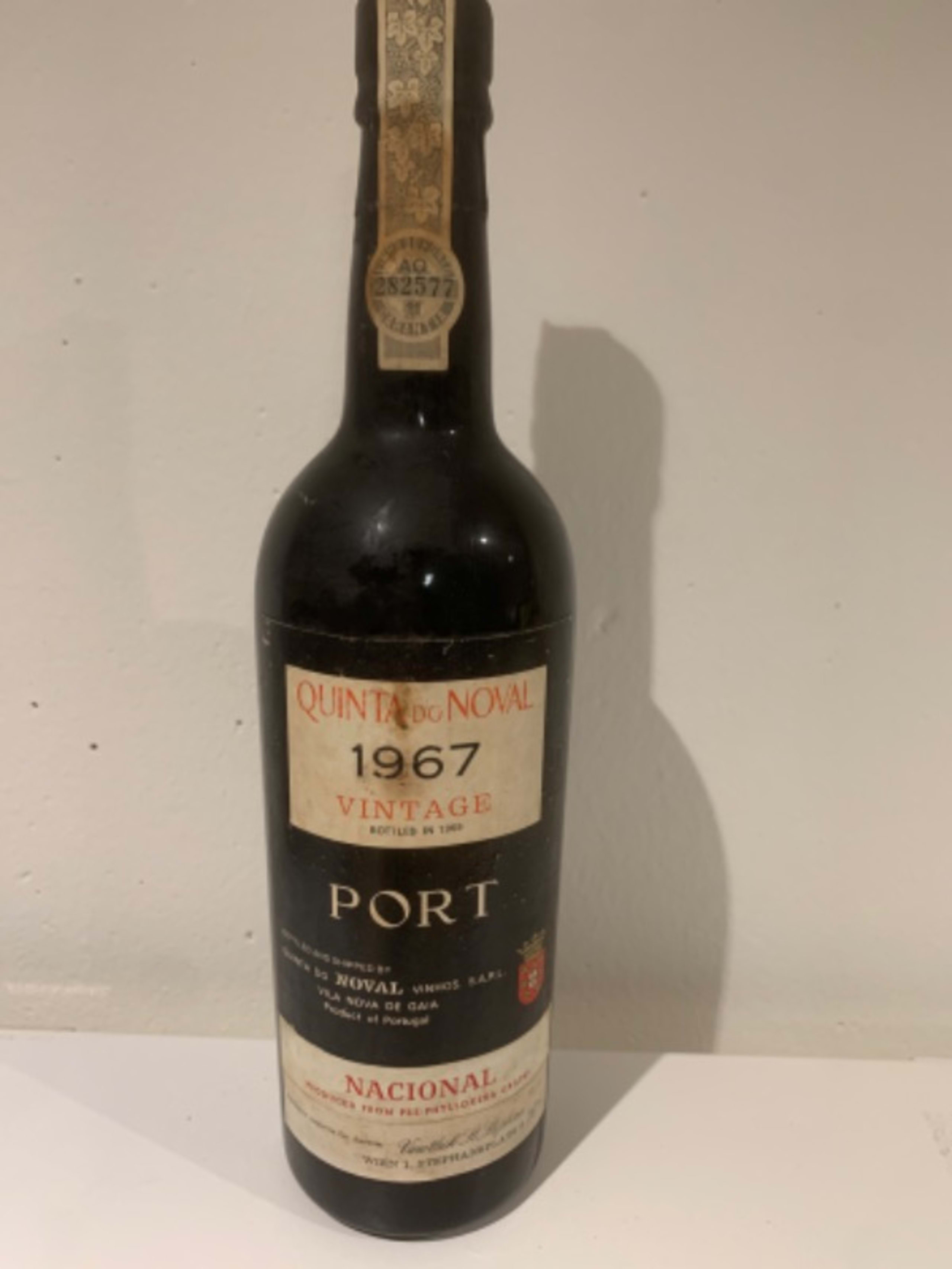 Vintage Nacional, Quinta do Noval, Porto, 1967