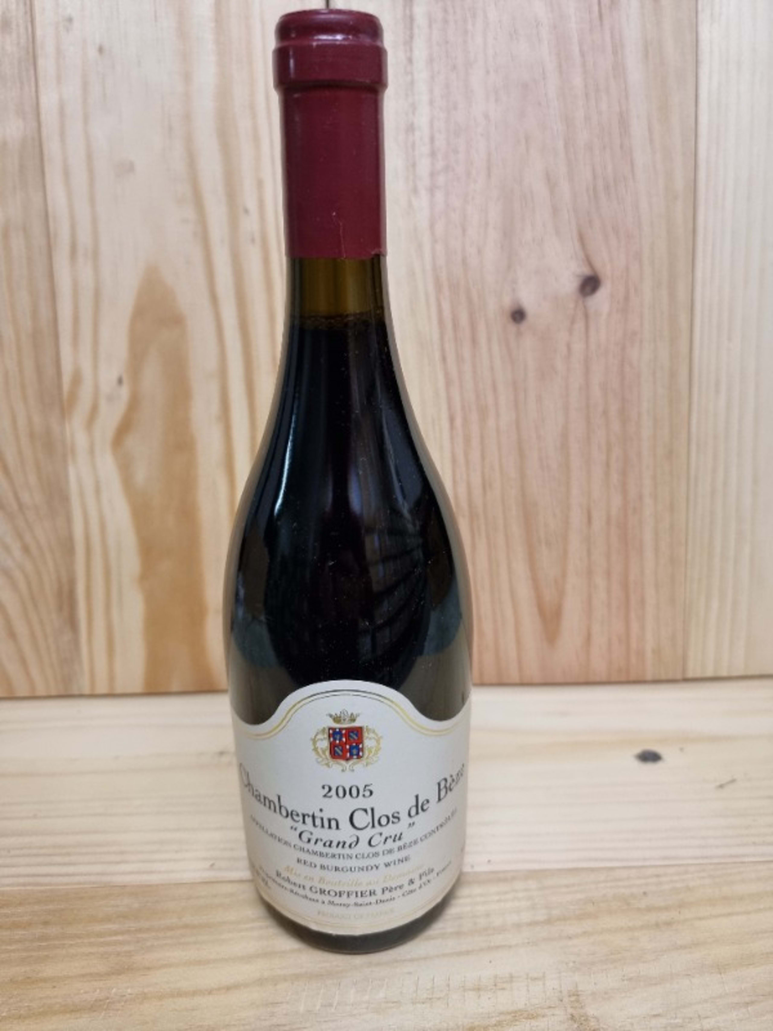 Chambertin-Clos de Bèze, Grand Cru, R. GROFFIER, 2005