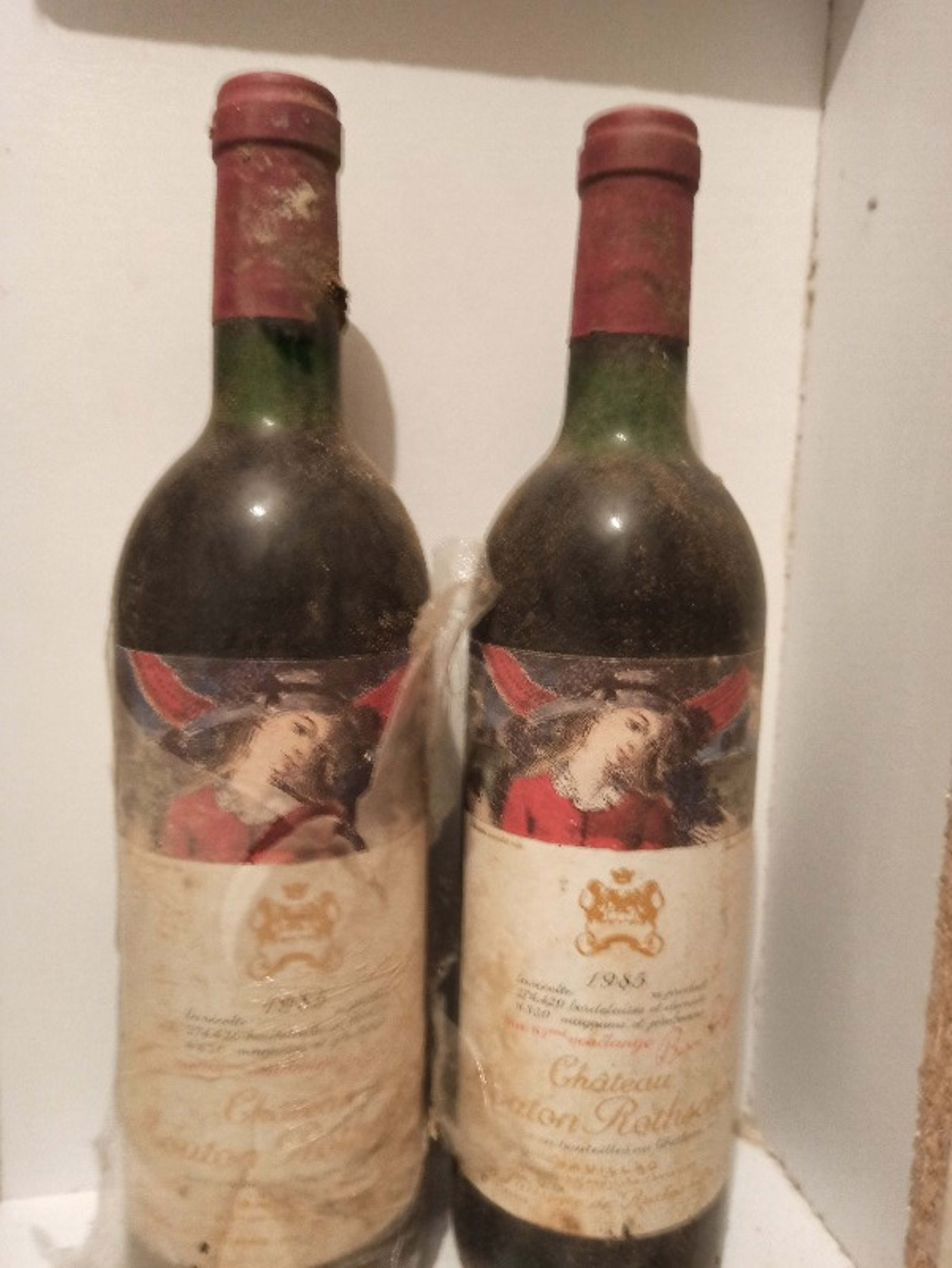 2 x Château Mouton Rothschild, Pauillac, 1985
