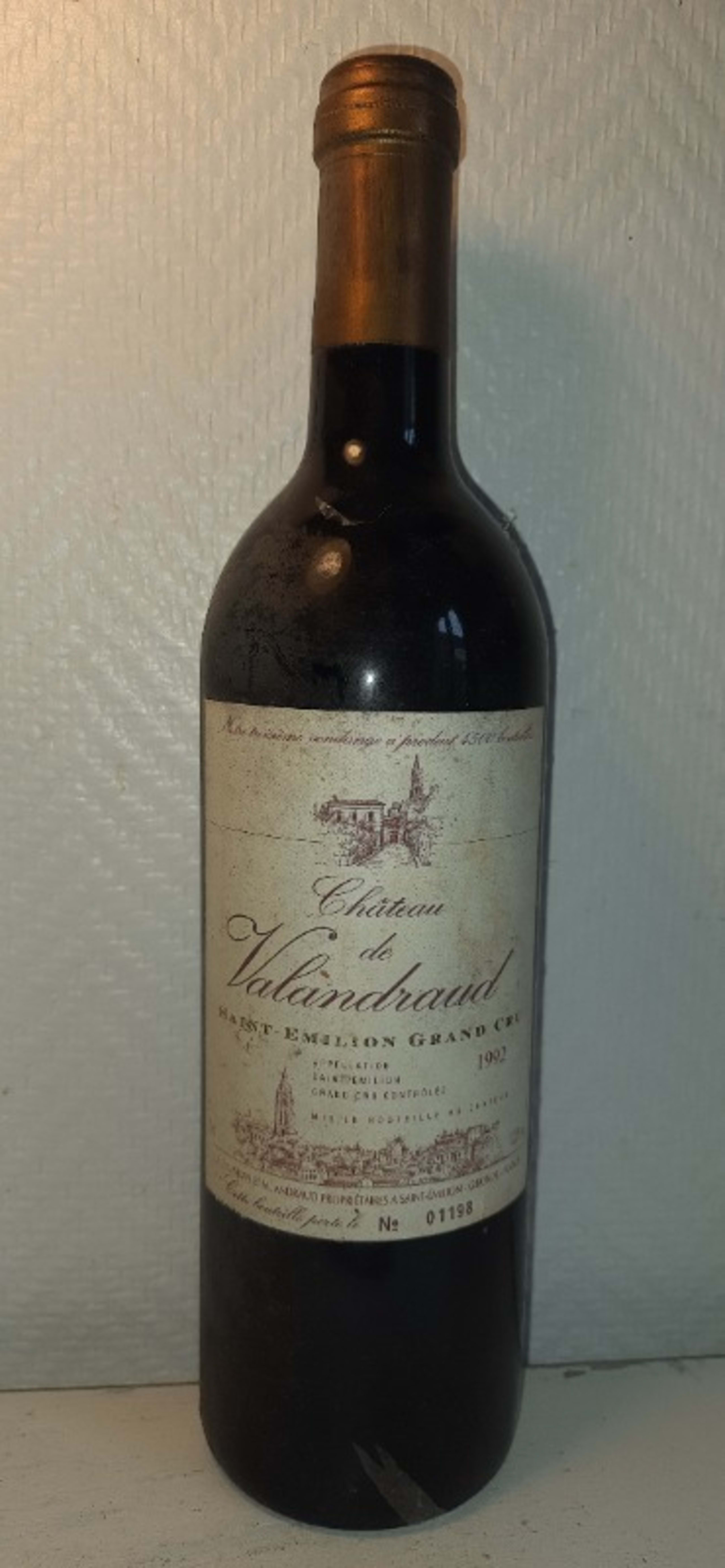 Château de Valandraud, Saint-Émilion Grand Cru, 1992
