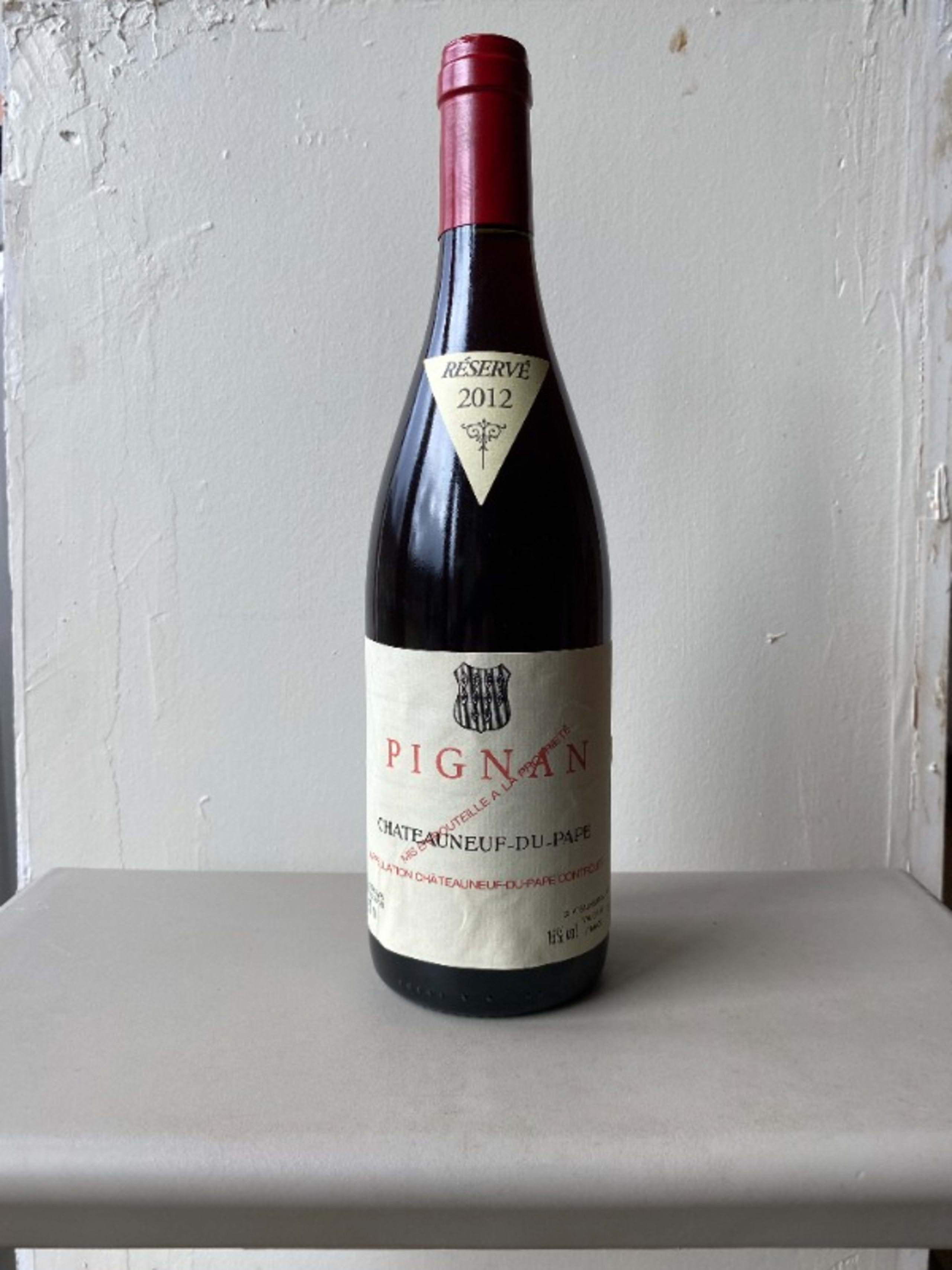 Châteauneuf-du-Pape, Pignan, 2012