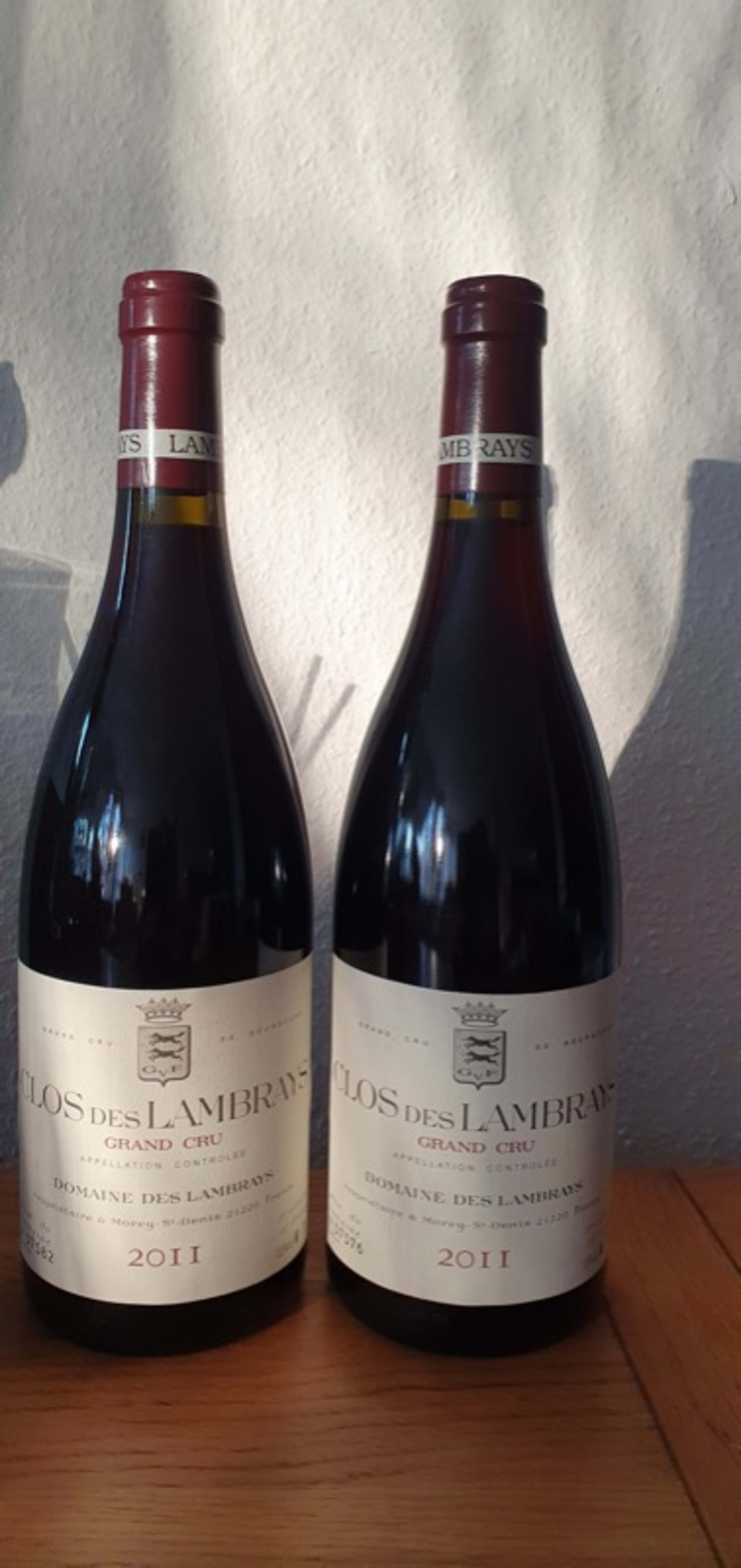 2 x Clos-des-Lambrays, Domaine des Lambrays GC, 2011