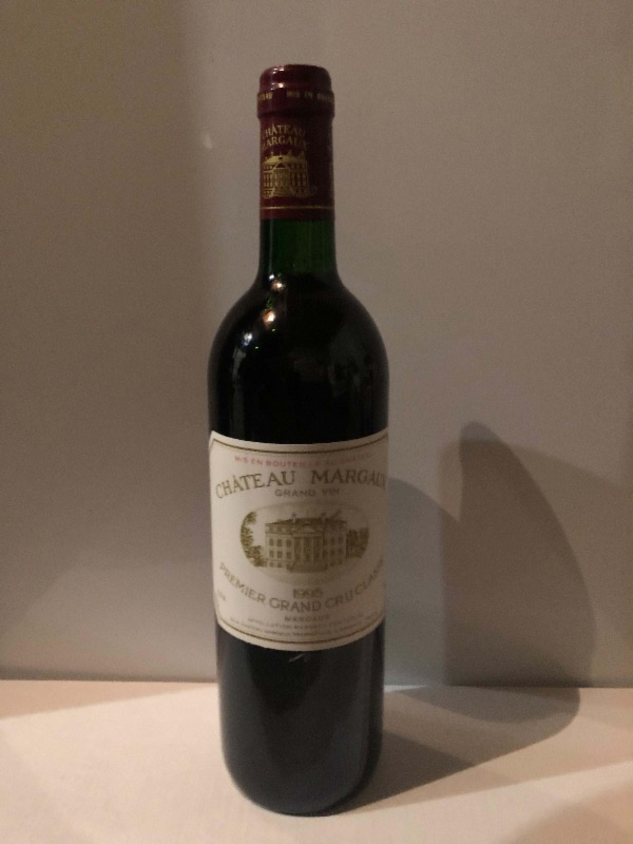 1er grand cru, Château Margaux, Margaux, 1995