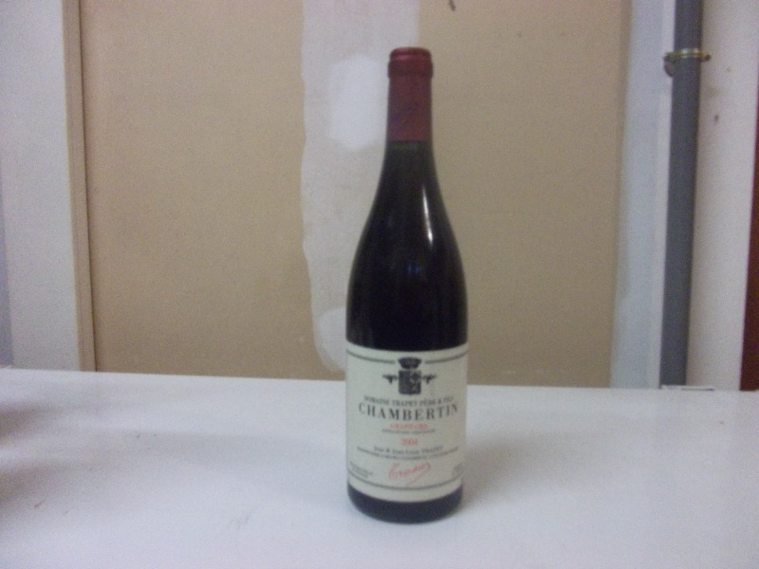 Chambertin, chambertin grand Cru, Trapet, 2004