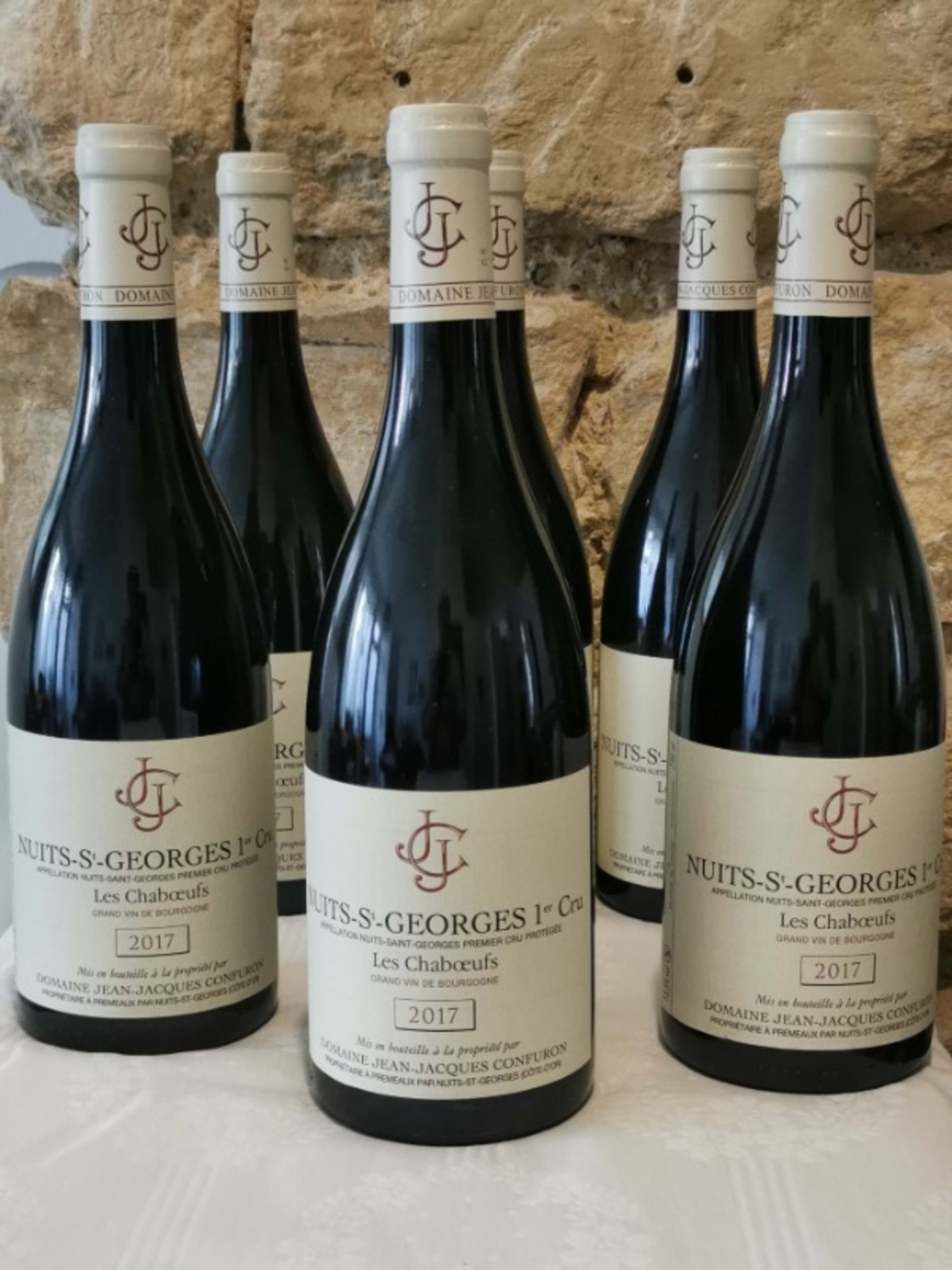 6 x Nuits-Saint-Georges, 1er Cru - Les Chaboeufs, Domaine J. J. Confuron, 2017
