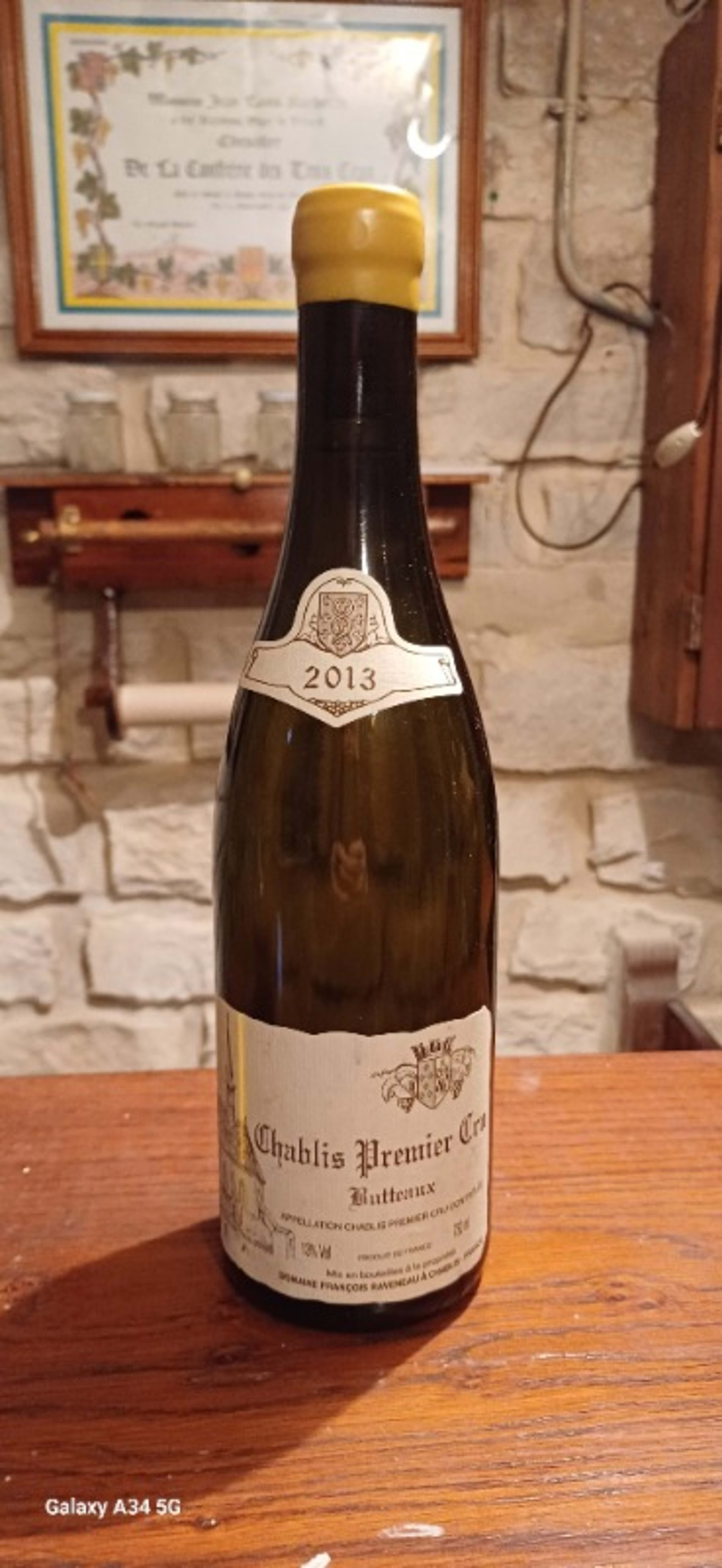 Chablis Premier Cru, Butteaux, F. Raveneau, 2013
