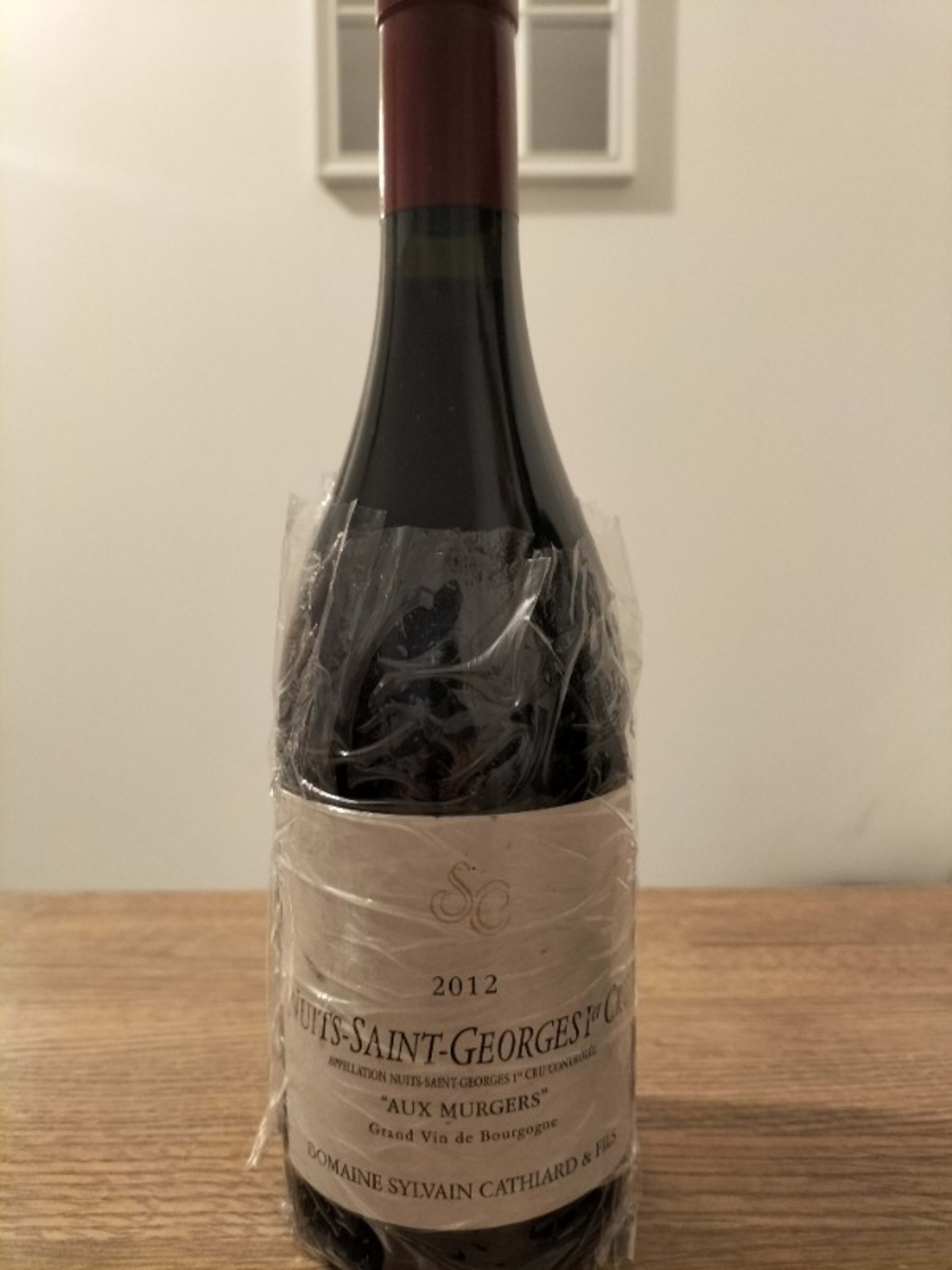 Nuits-Saint-Georges, aux Murgers, Sylvain Cathiard & Fils, 2012