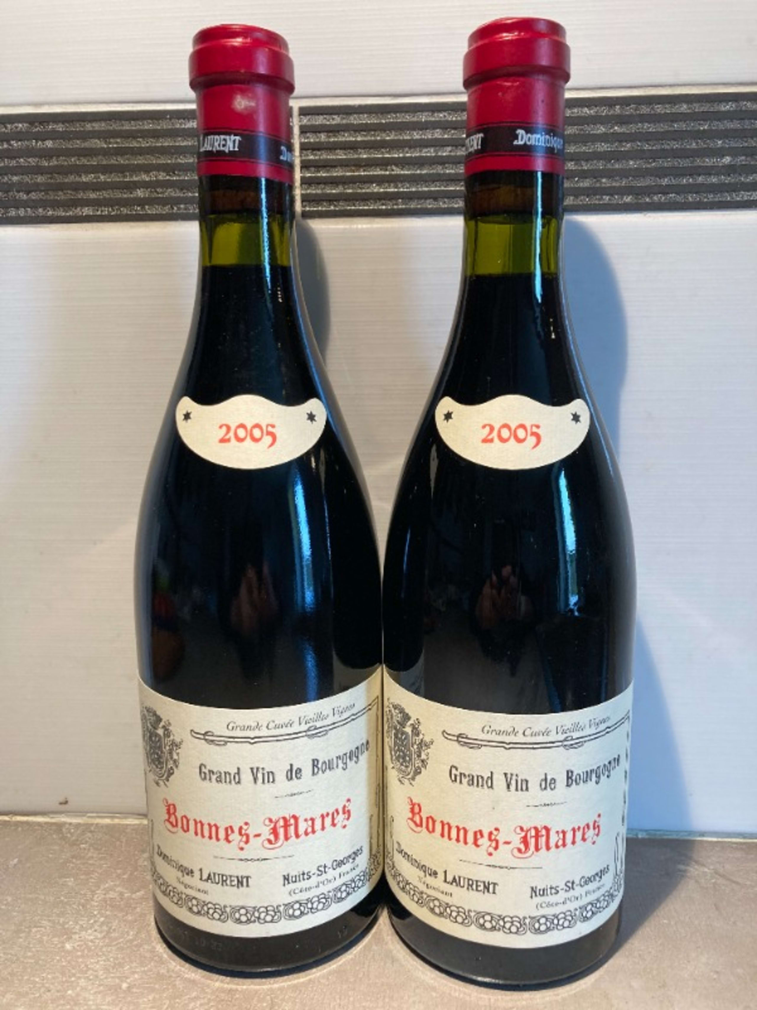 2 x Bonnes-Mares, Grand cru, Dominique Laurent, 2005