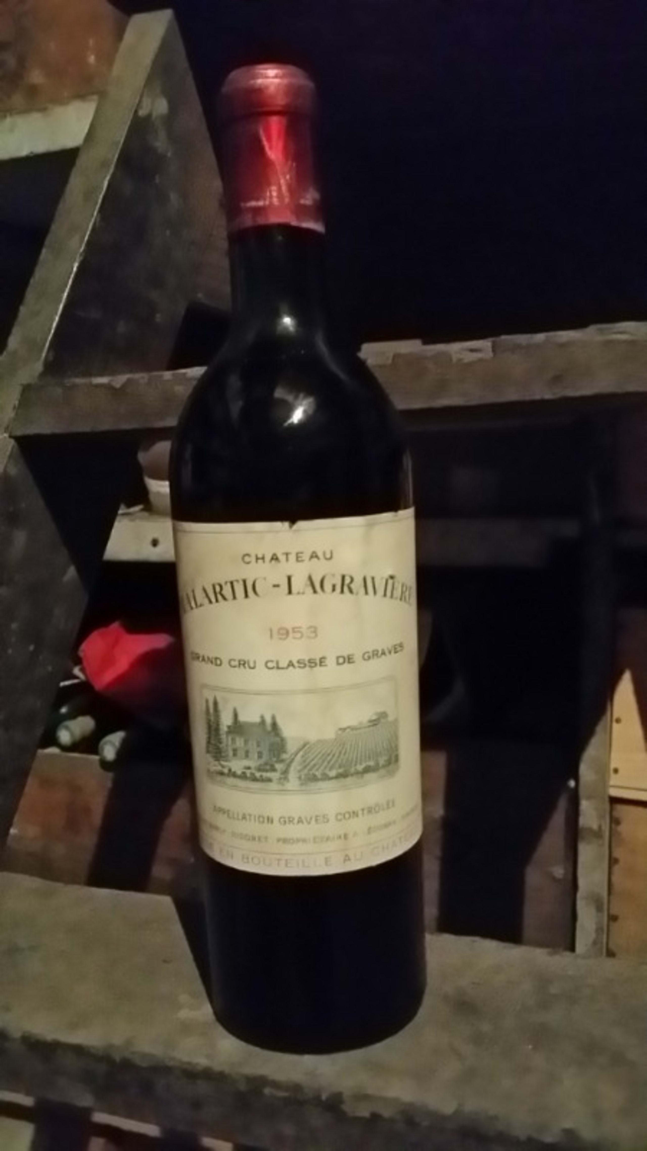CHÂTEAU MALARTIC LAGRAVIERE, Pessac-Léognan, 1953