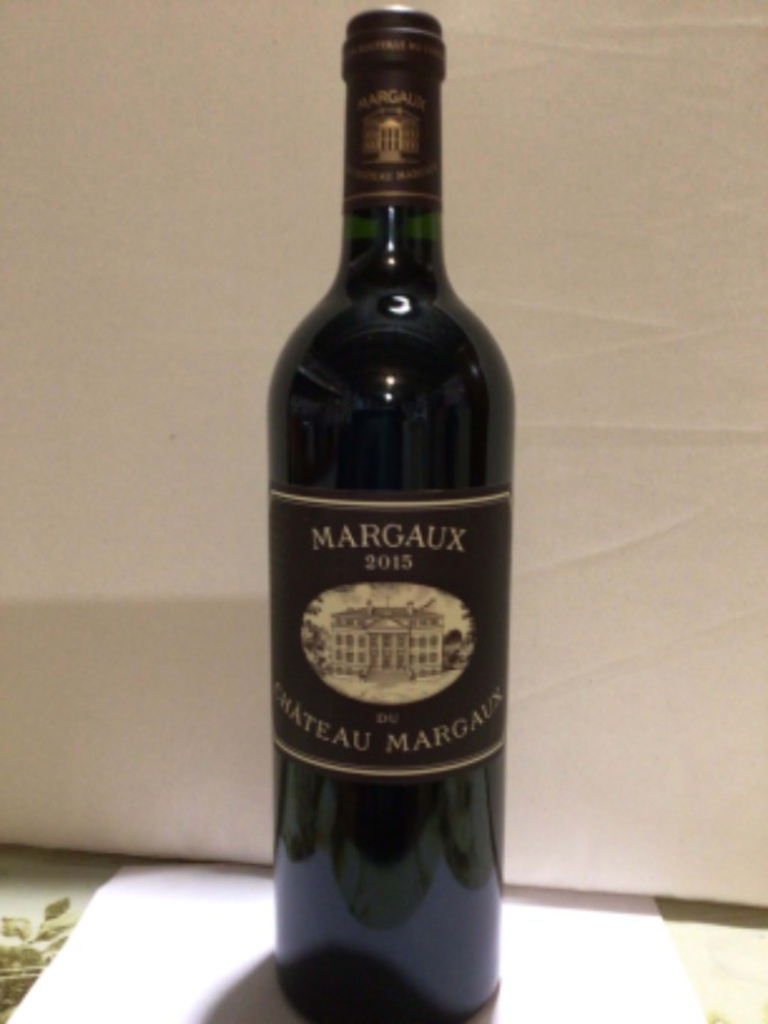 Cuvée Margaux, Château Margaux, Margaux, 2015