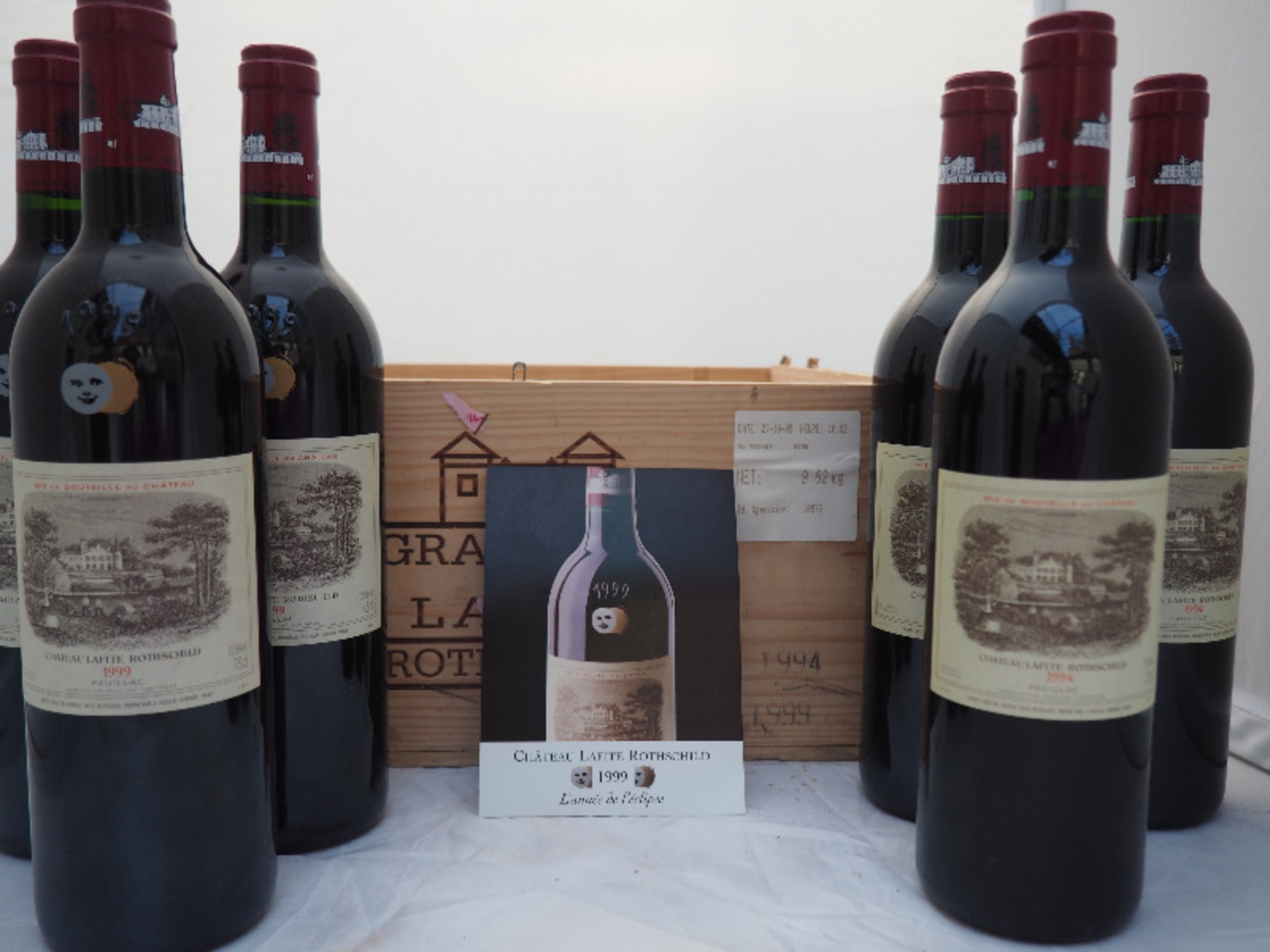CBO/OWC 6 x Château Lafite Rothschild, Pauillac, 3x1994 / 3x1999