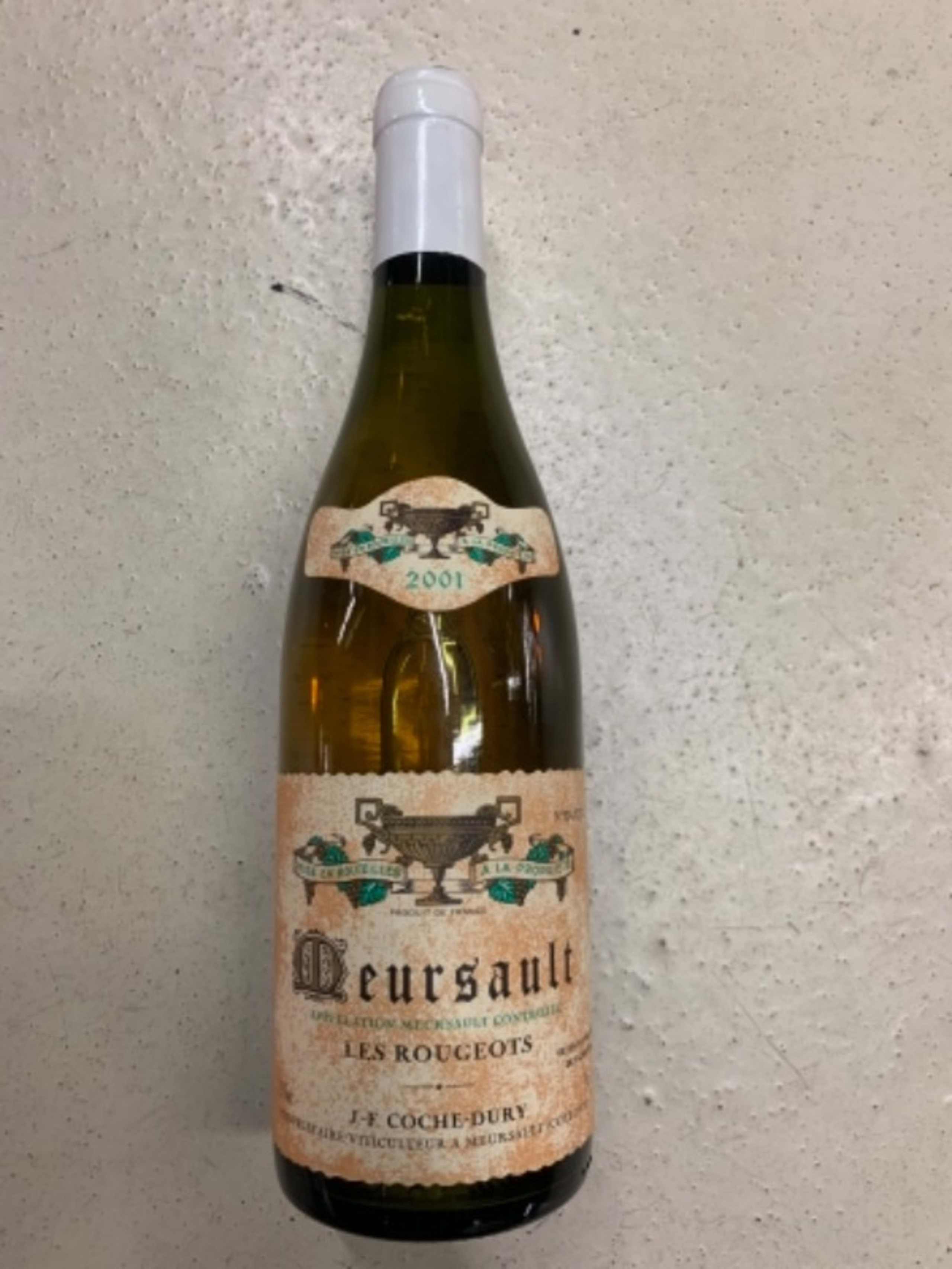 Meursault, Les Rougeots, J.F Coche-Dury, 2001