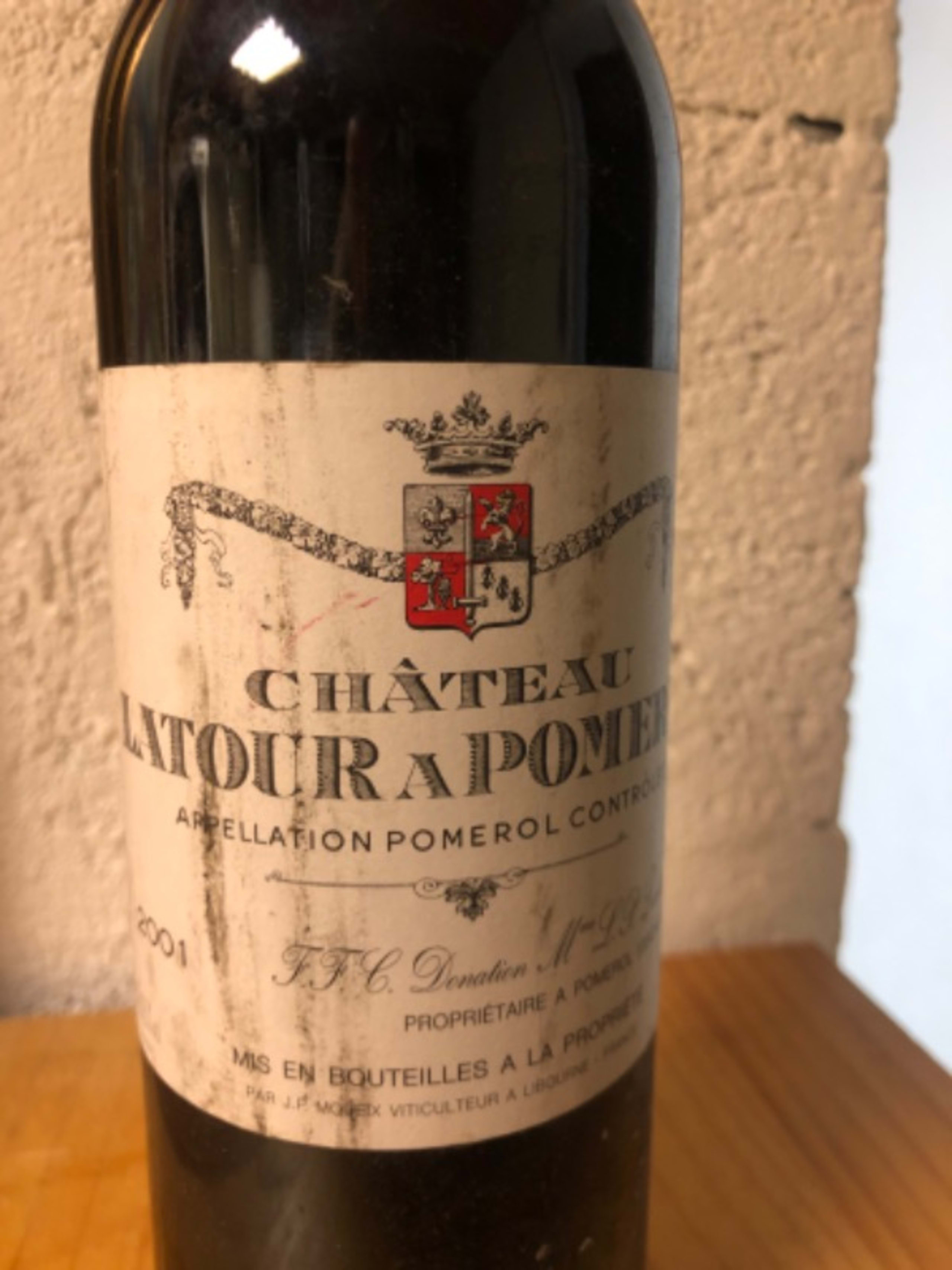 Château Latour à Pomerol, Pomerol, 2001