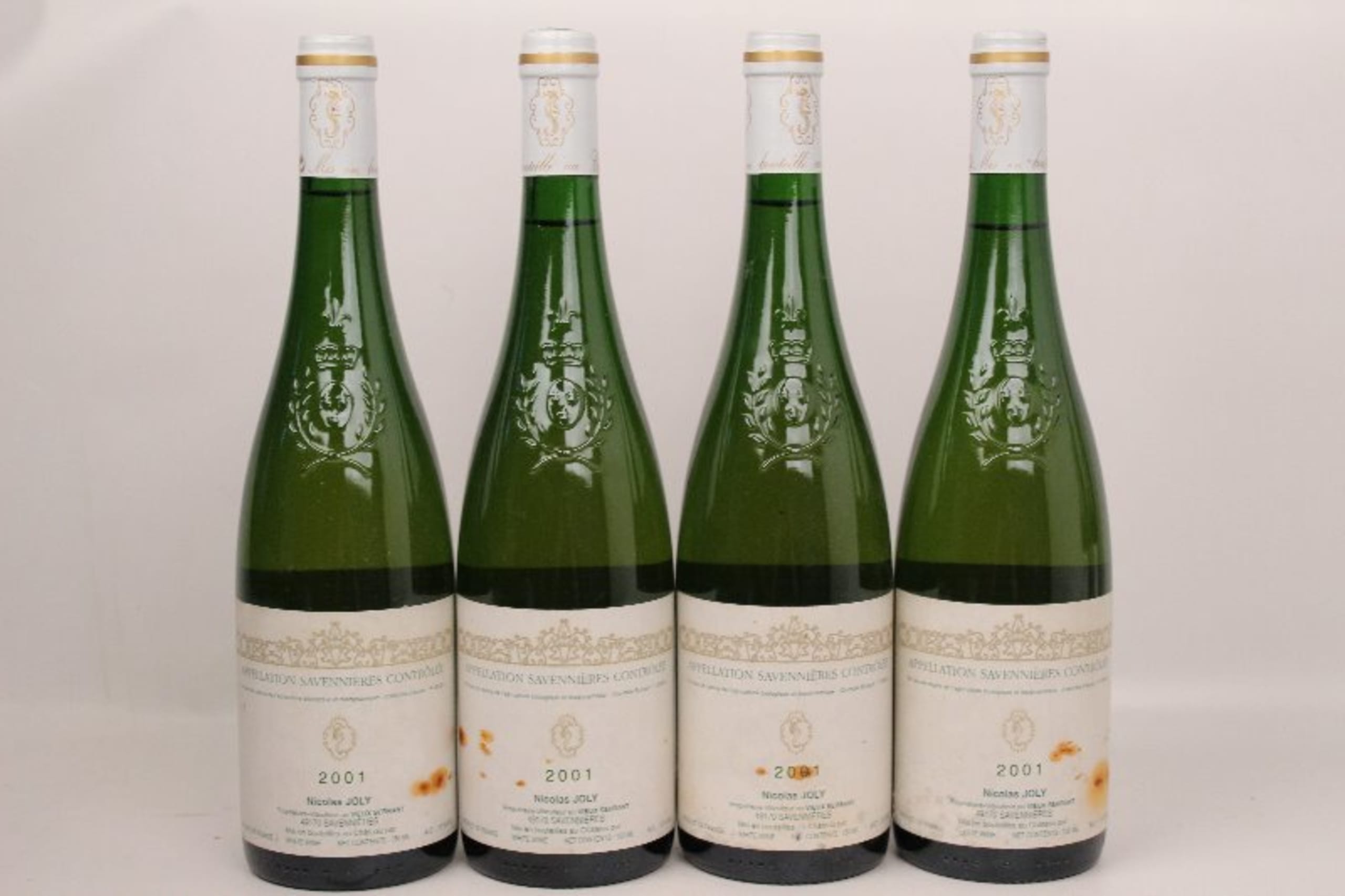 4 x Savennières, Clos de la Coulée de Serrant, 2001