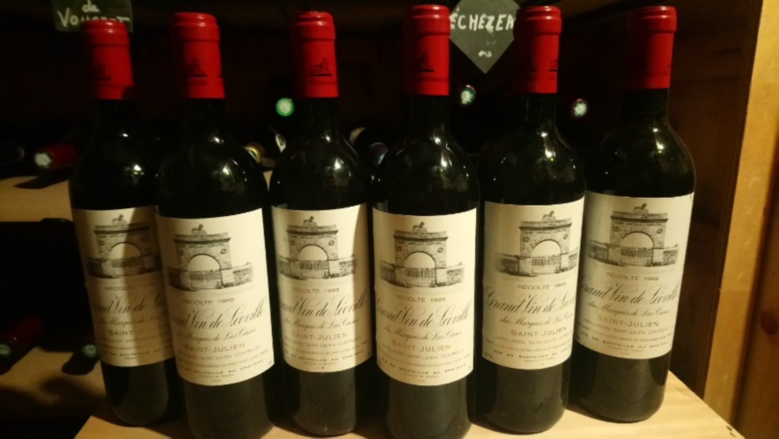 6 x Château Léoville Las Cases, Saint-Julien, 1989