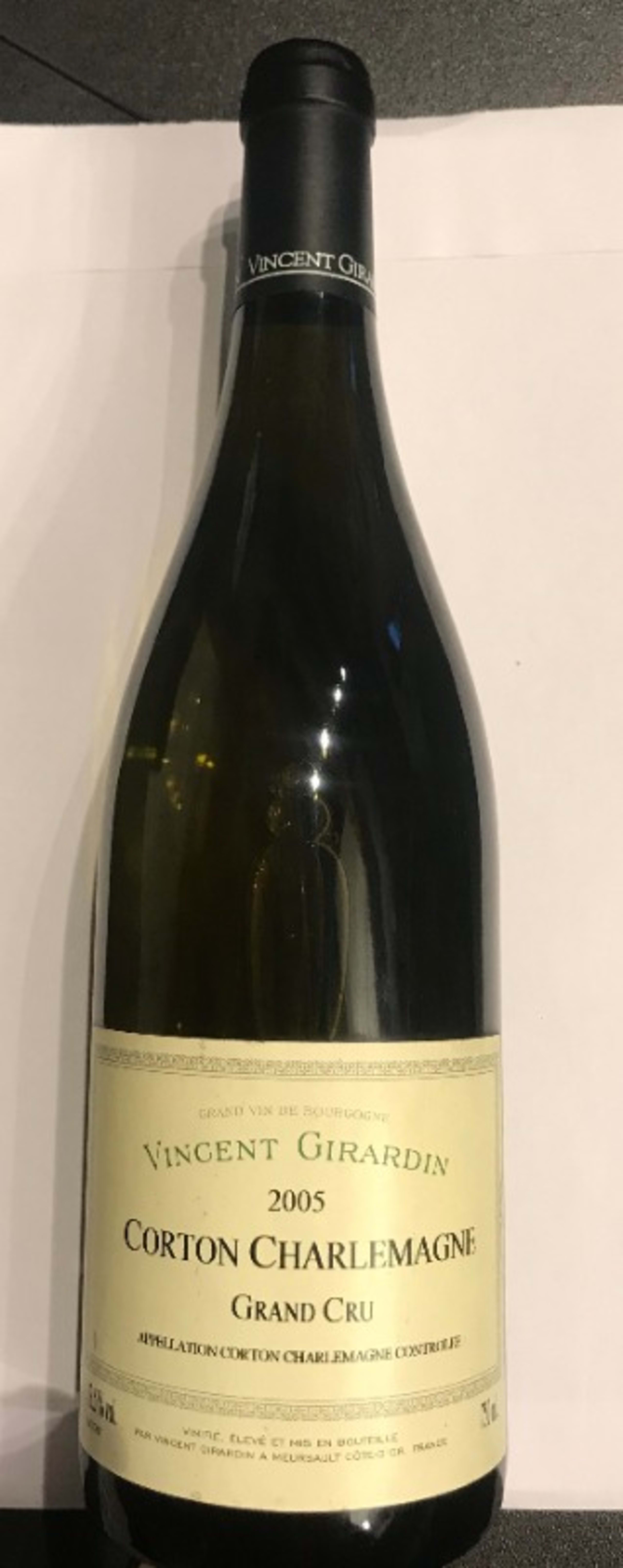 Corton-Charlemagne, Grand Cru, Vincent Girardin, 2005