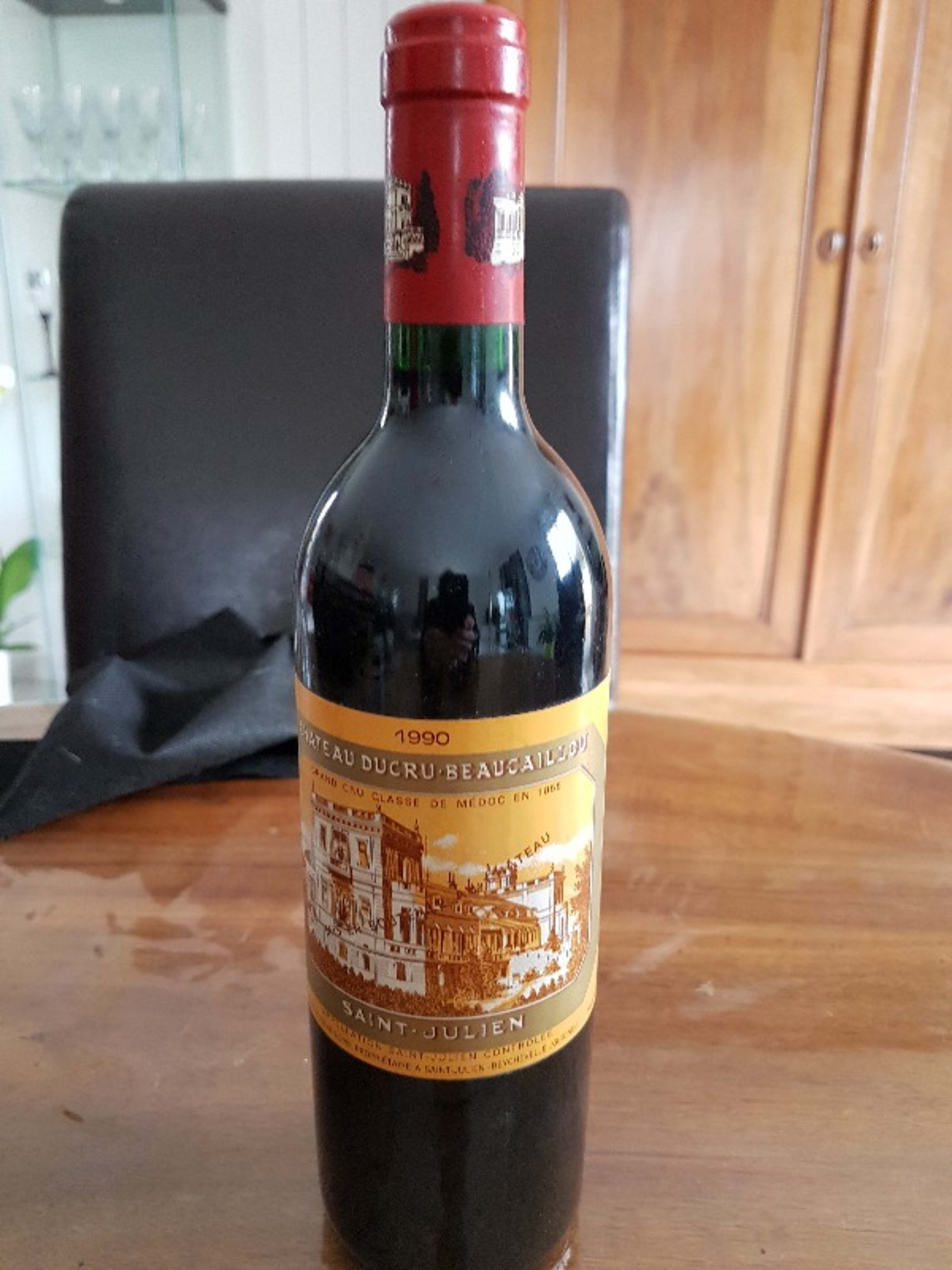 Grand cru Classé, Château Ducru Beaucaillou, Saint-Julien, 1990