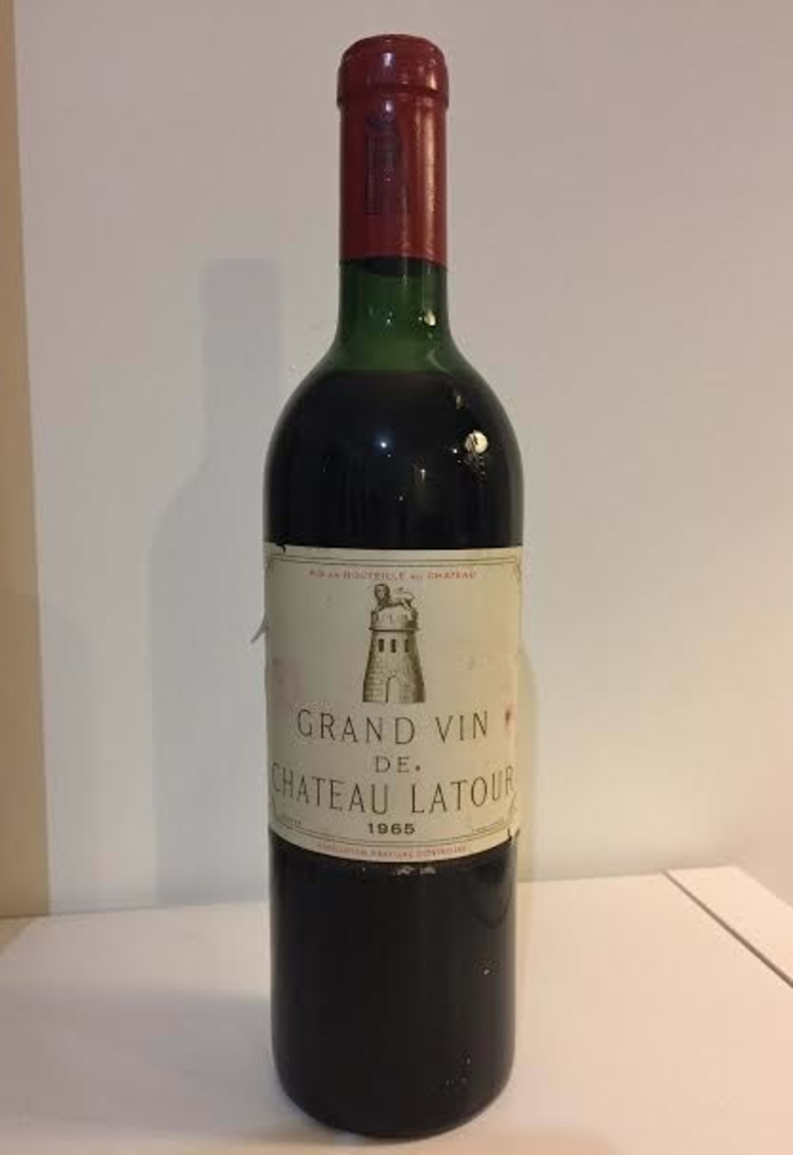 Grand Vin de Château Latour, Pauillac, 1965