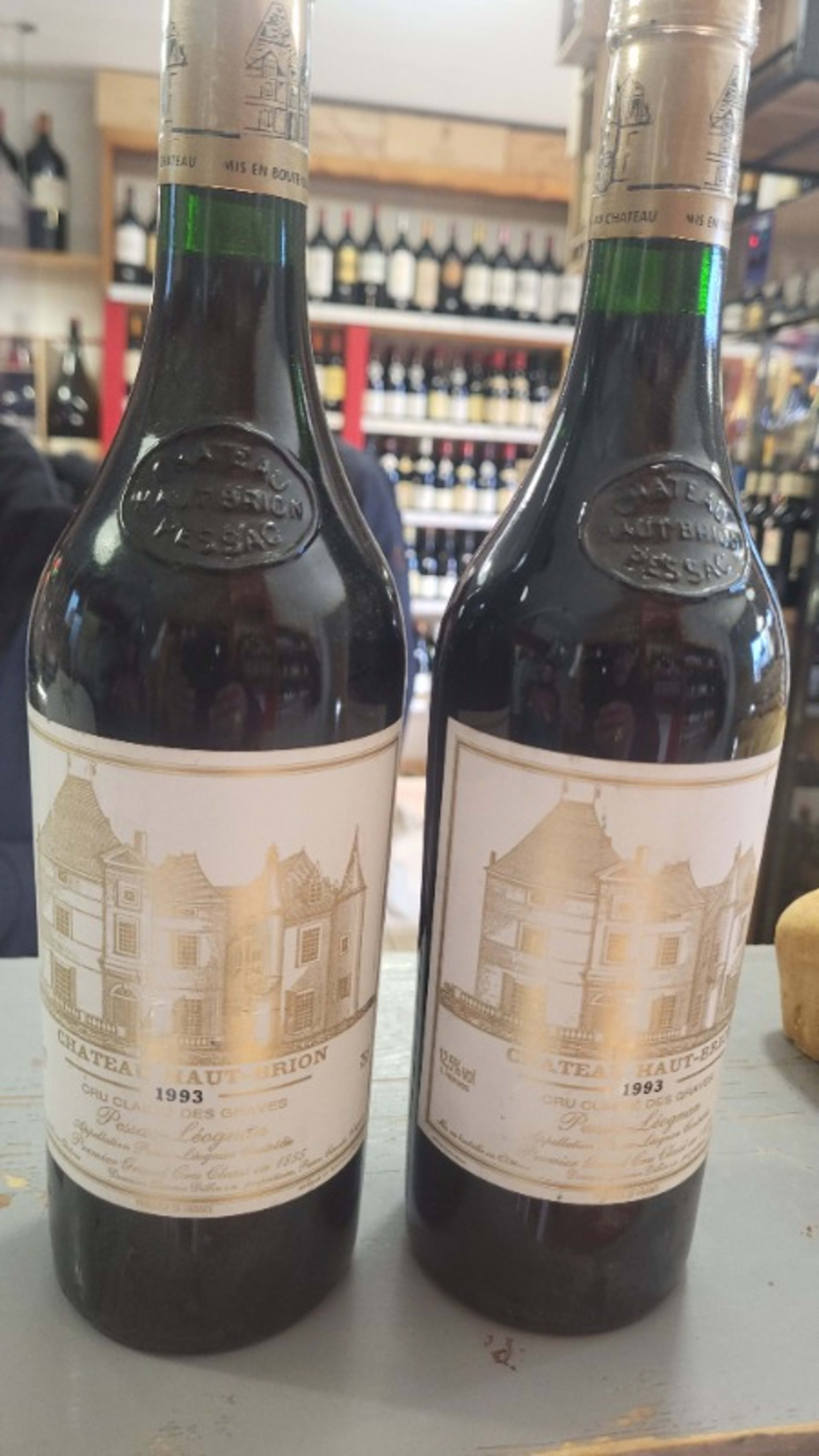 2 x Château Haut Brion, Pessac-Léognan, 1993
