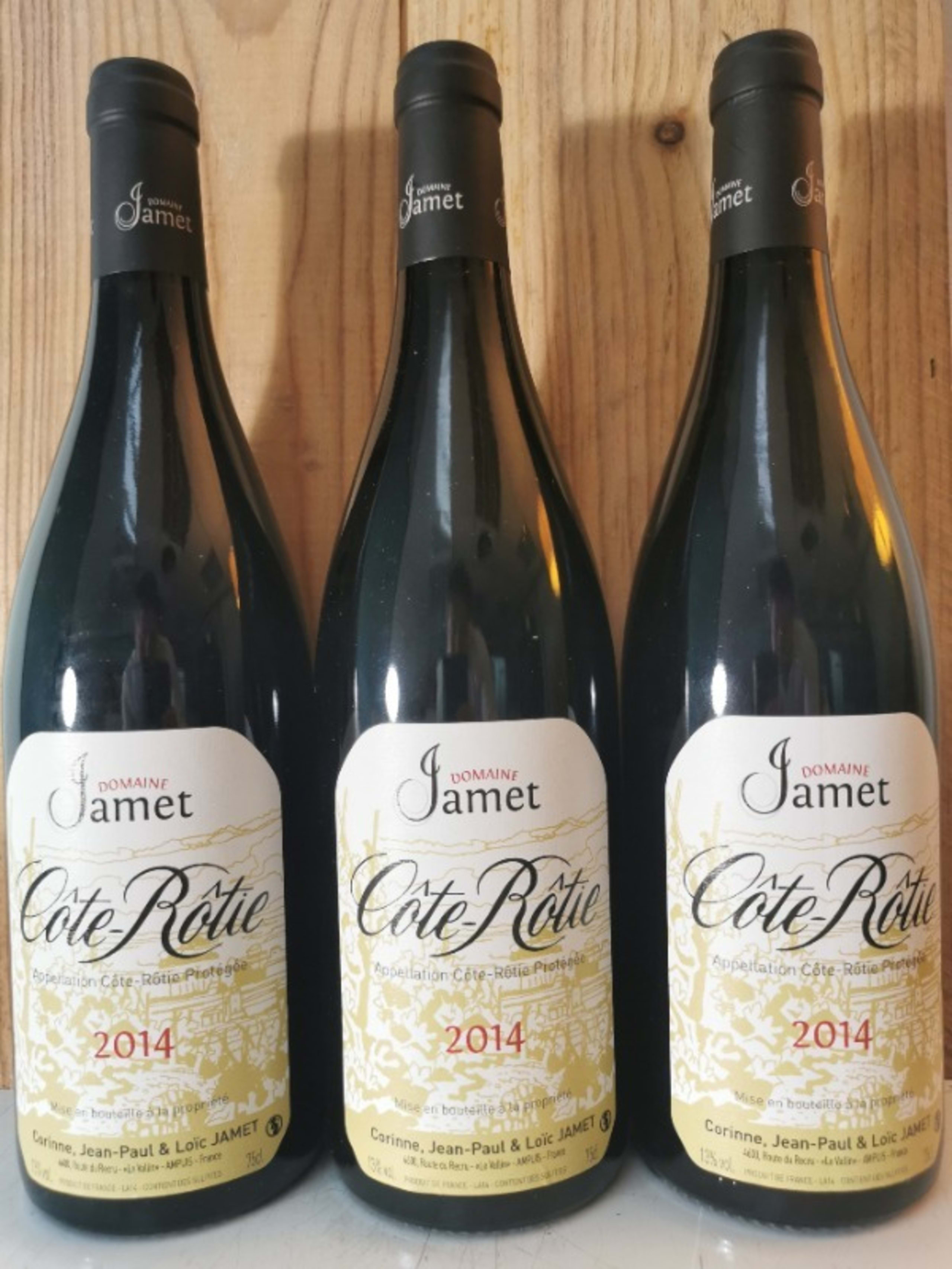 3 x Côte-Rôtie, Jamet, 2014
