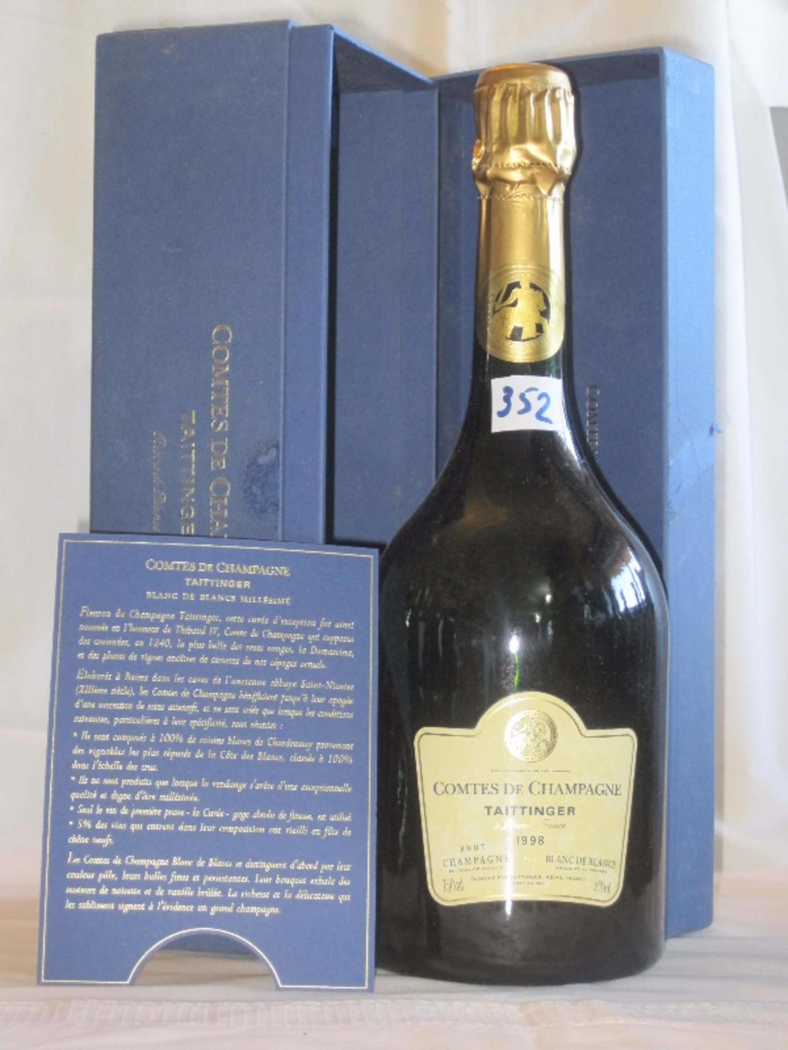 Champagne Taittinger, Comtes de Champagne, 1998