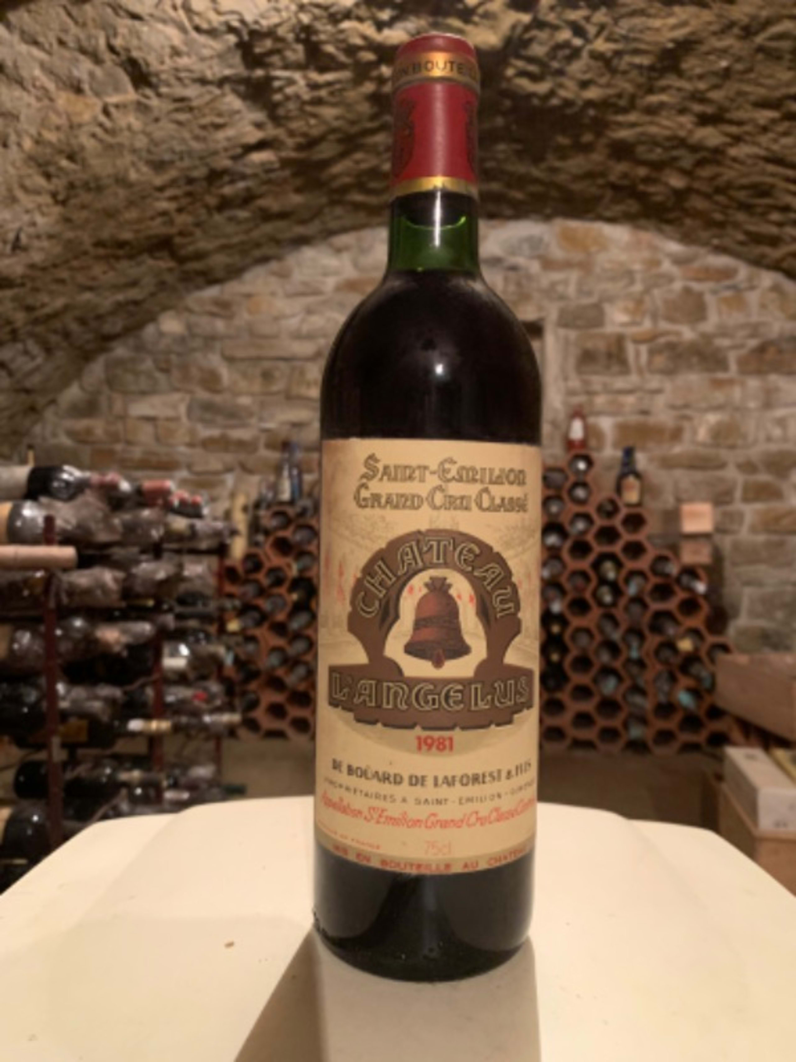 Grand cru classé, Château L'Angélus, Saint-Émilion, 1981