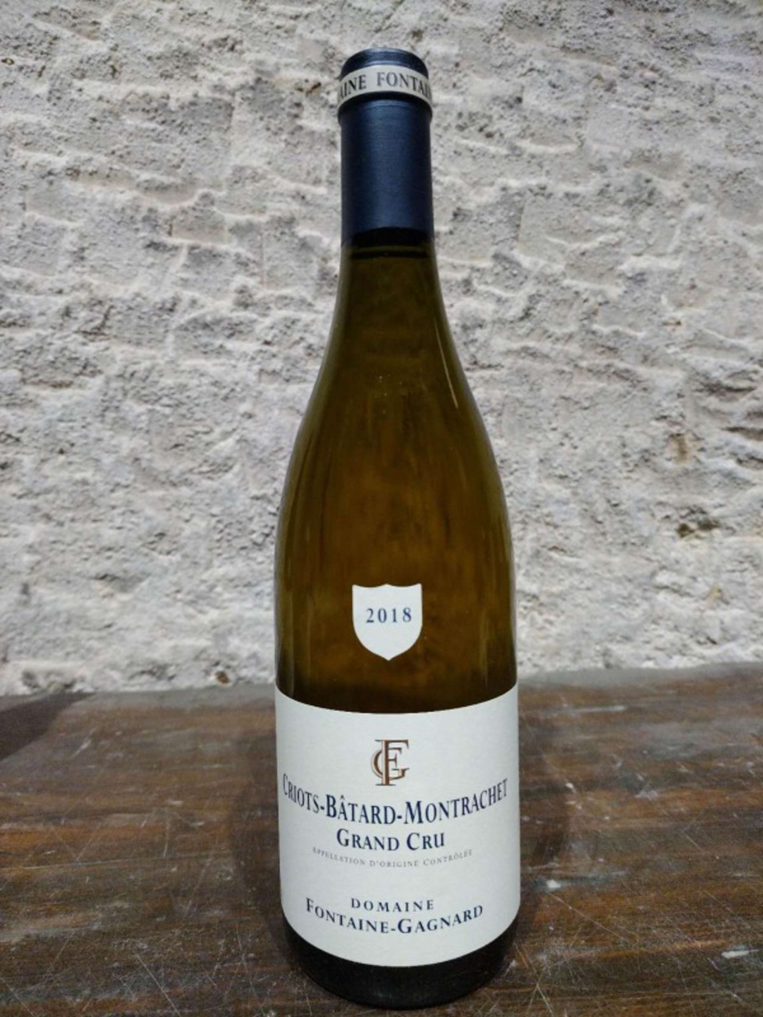 Criots-Bâtard-Montrachet, Grand Cru, Domaine Fontaine Gagnard, 2018