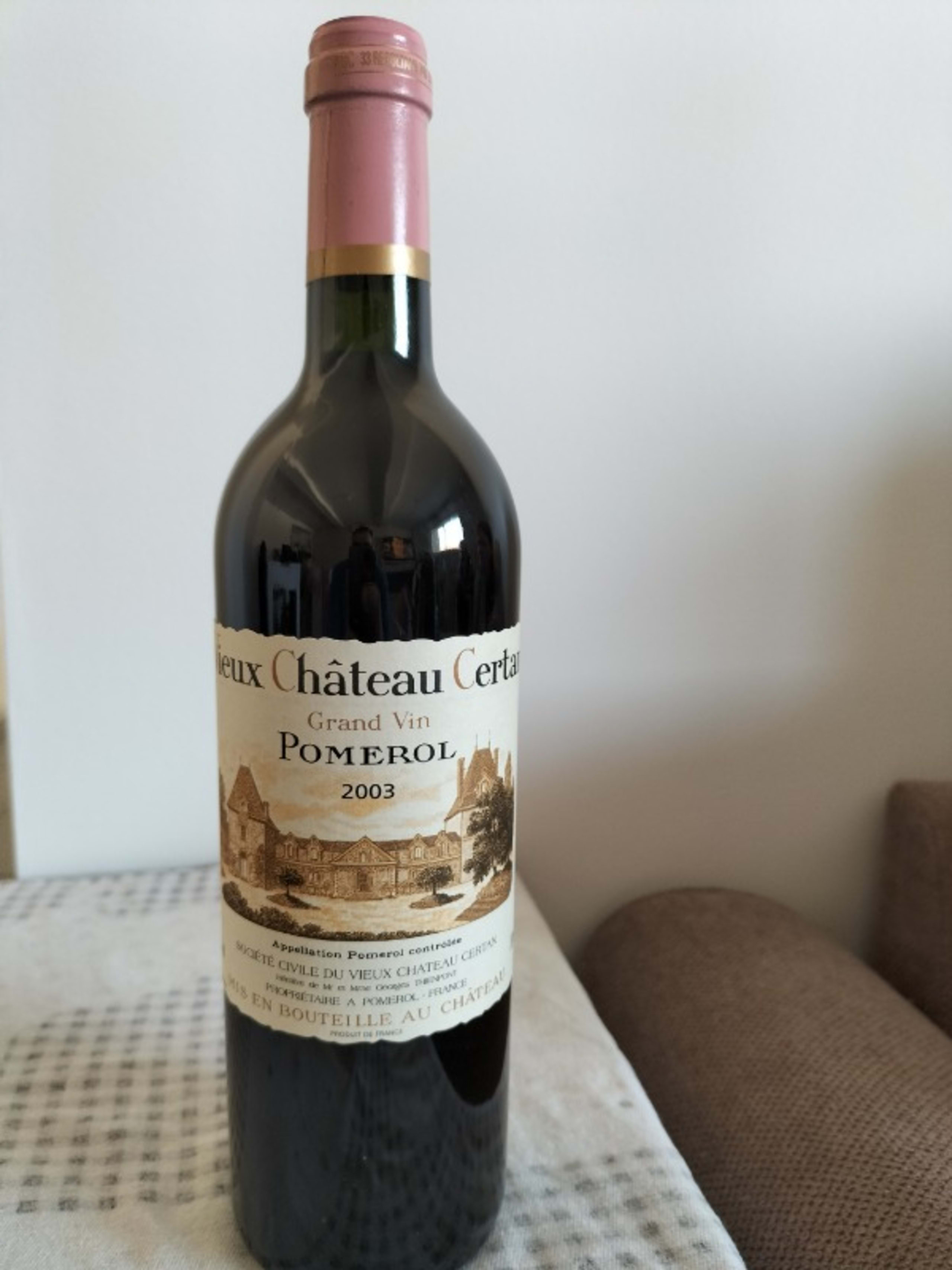 Vieux château Certan, Pomerol, 2003