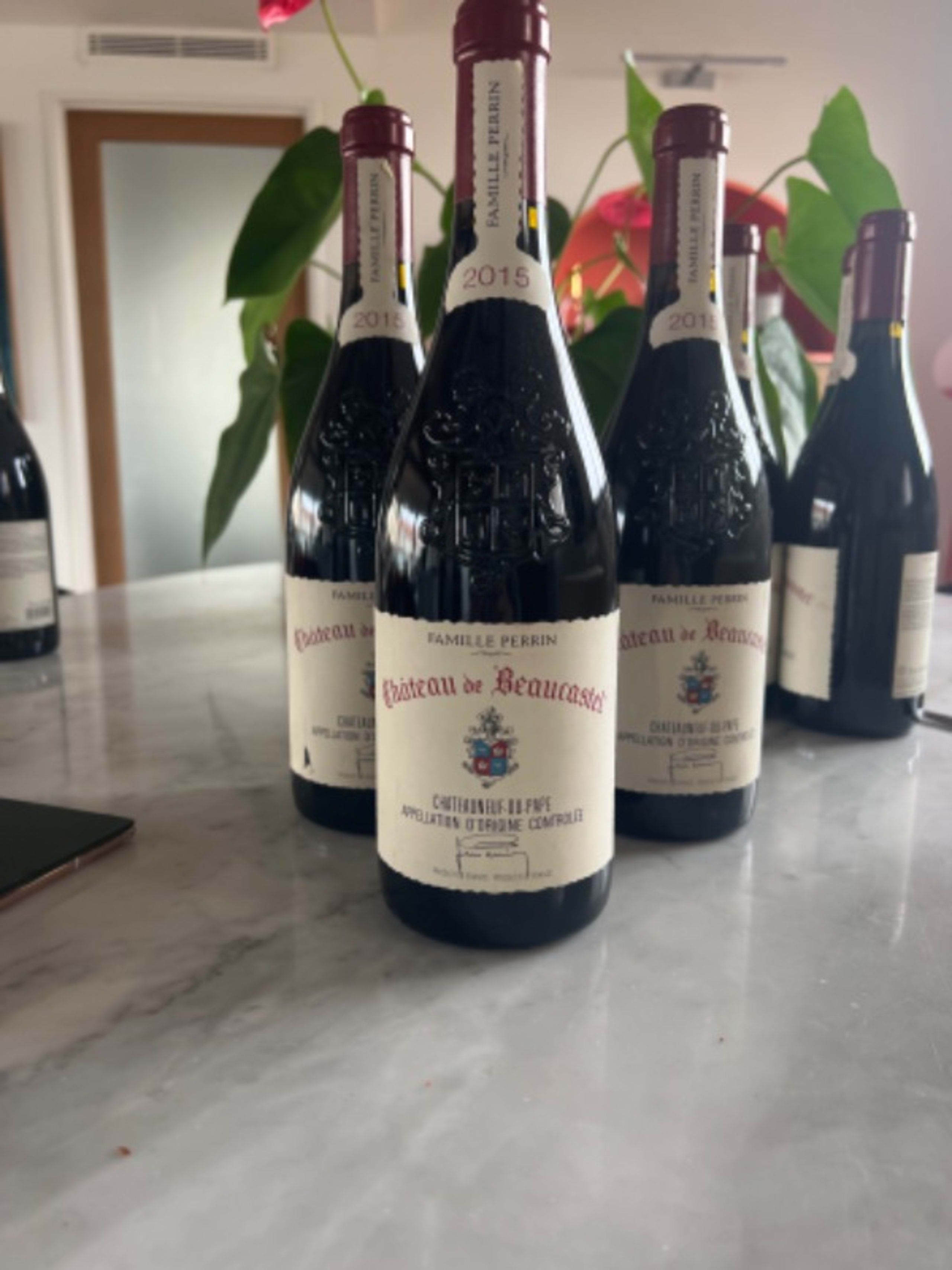 3 x Châteauneuf-du-Pape, Château de Beaucastel, 2015