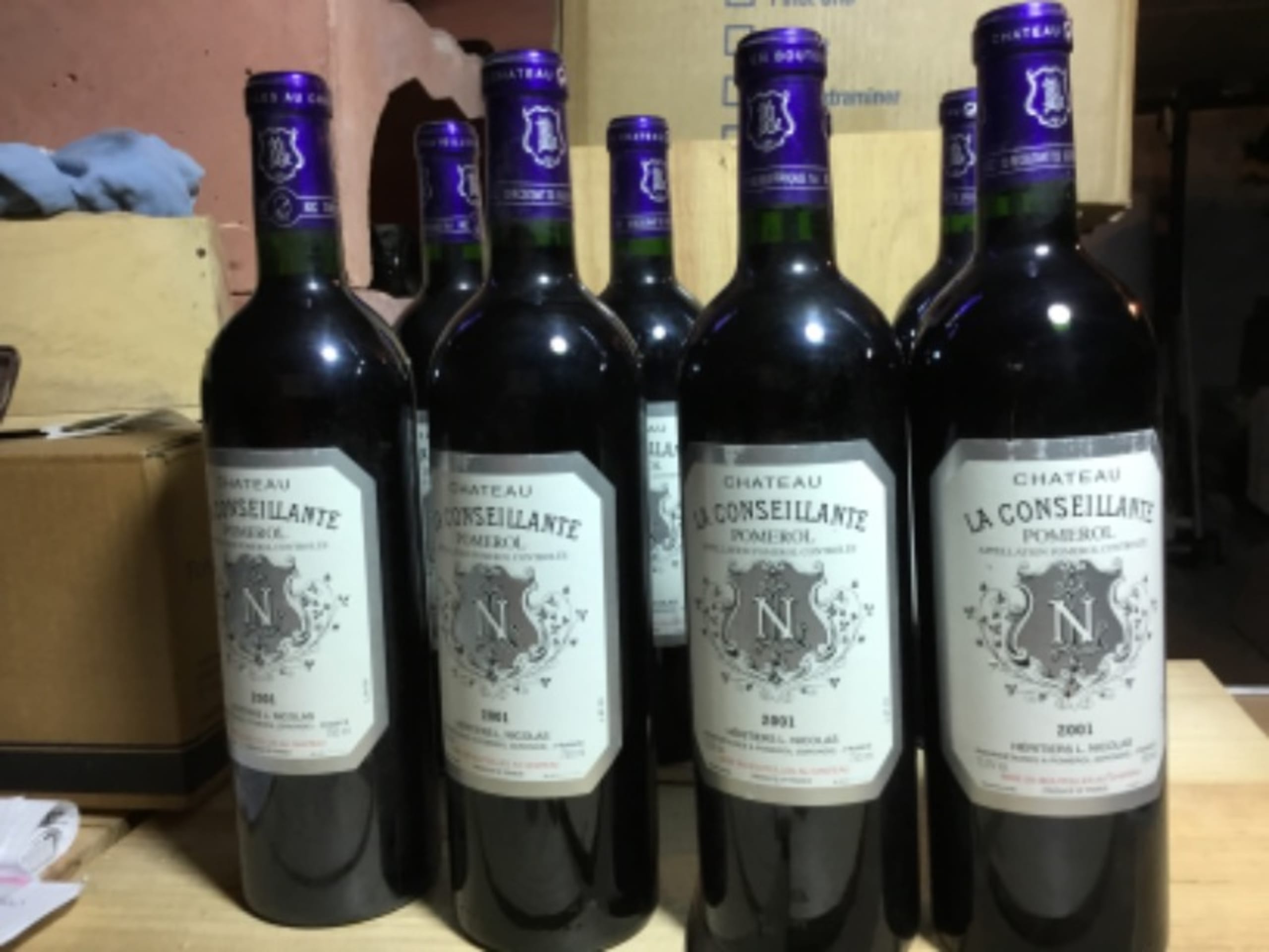 8 x Château La Conseillante, Pomerol, 2001