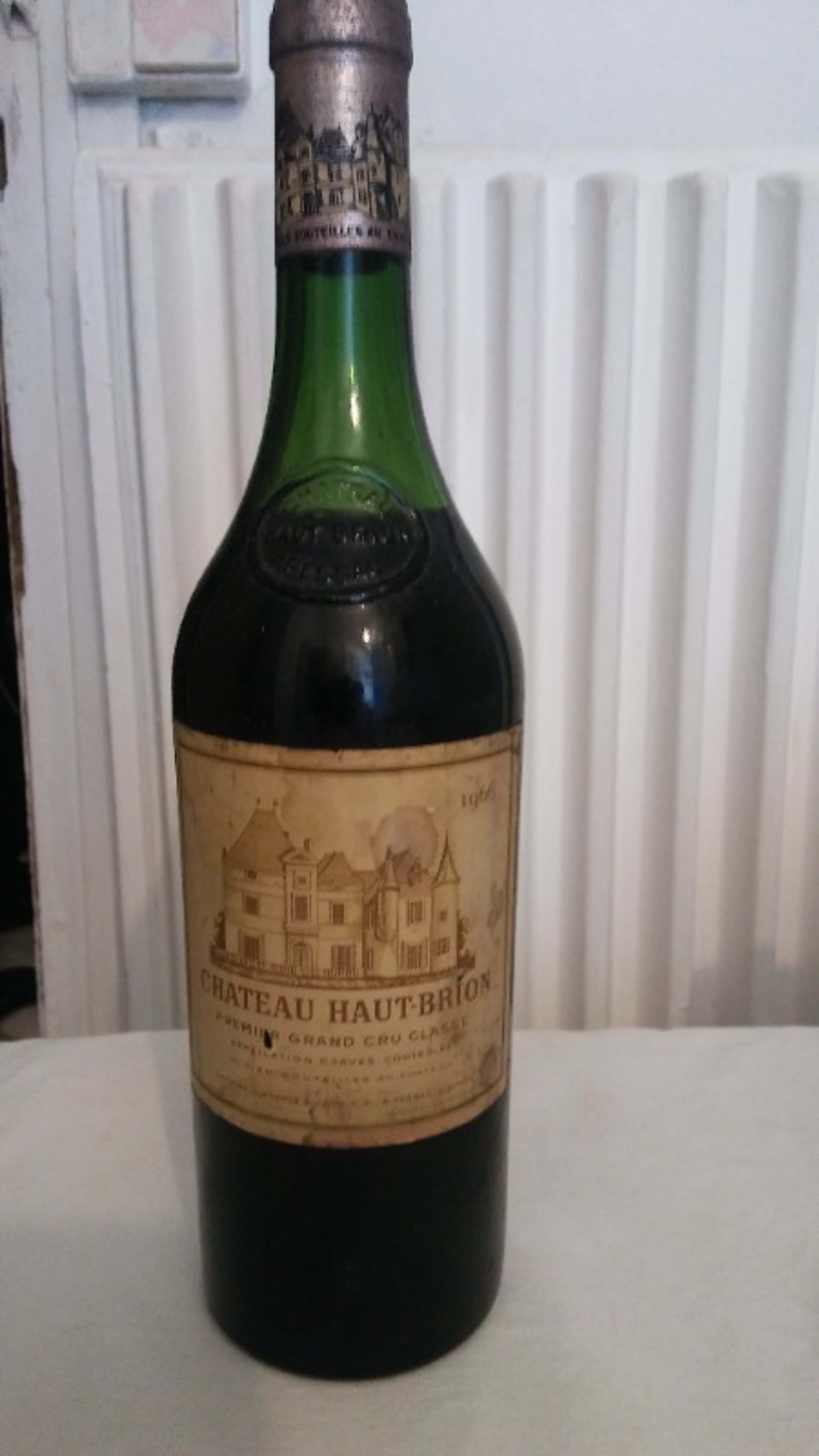 1er Grand cru, Château Haut Brion, Graves, 1966