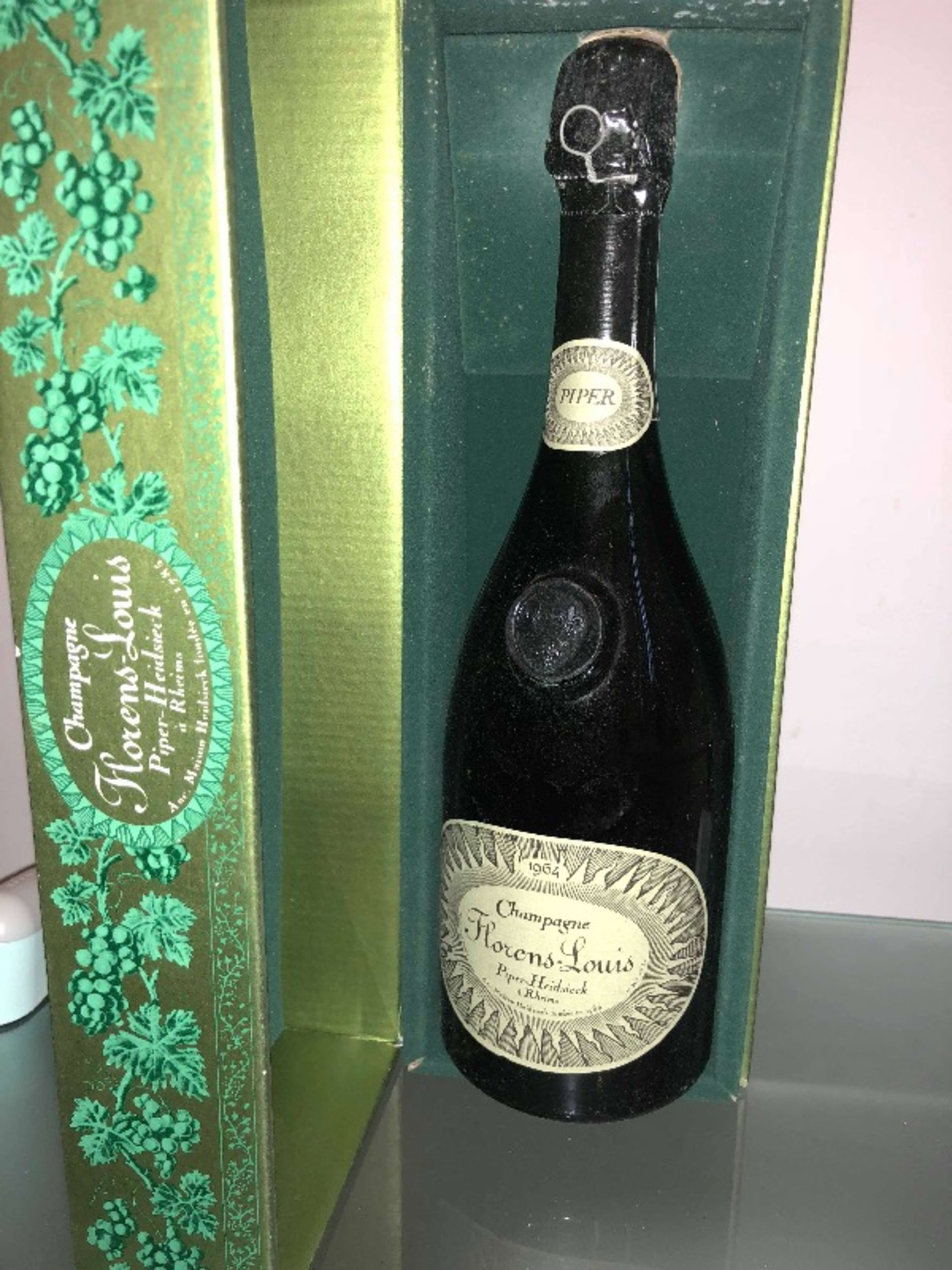 Florens Louis, Piper Heidsieck, Champagne, 1964