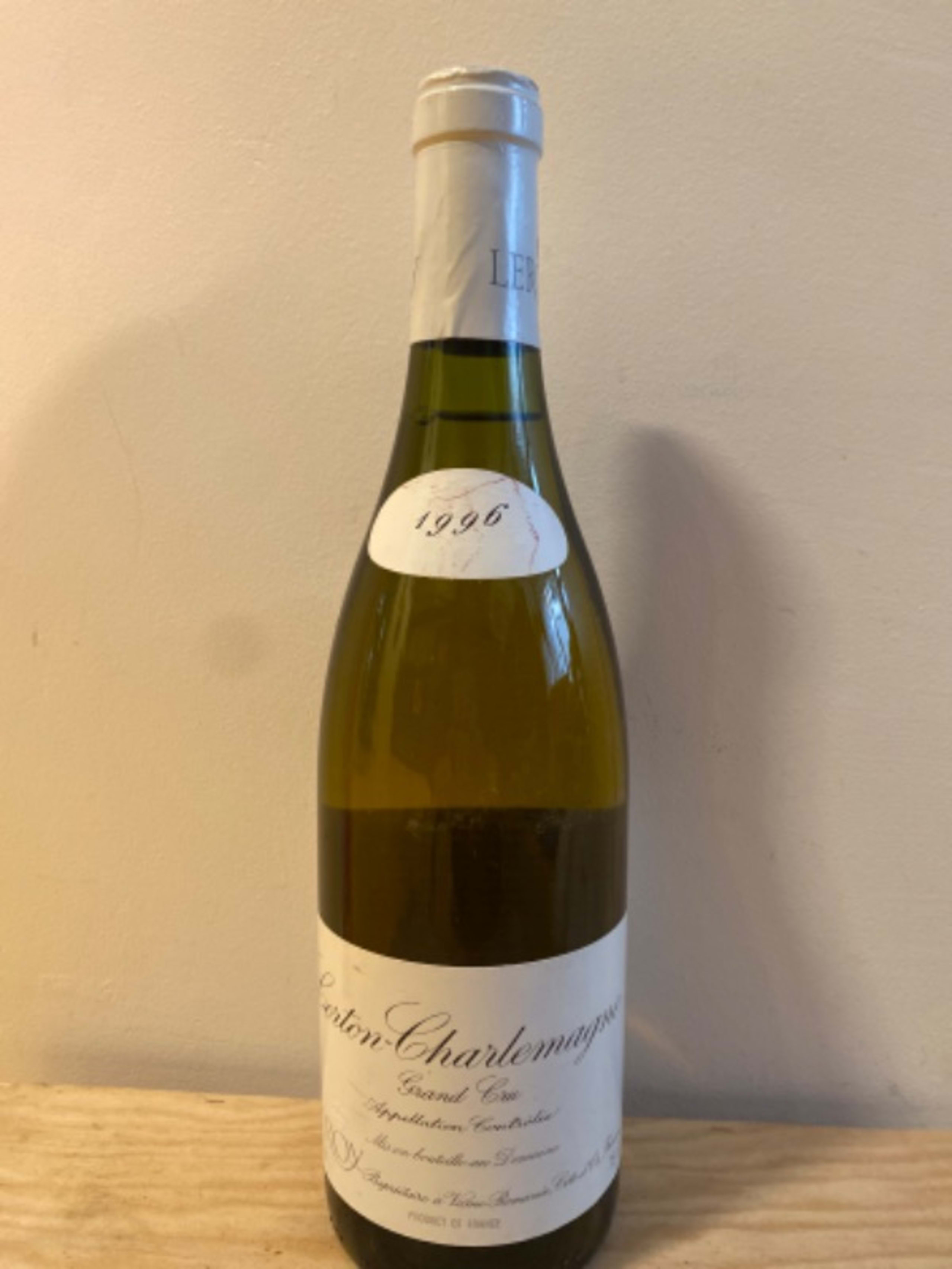 Corton-Charlemagne, Grand Cru, Domaine Leroy, 1996