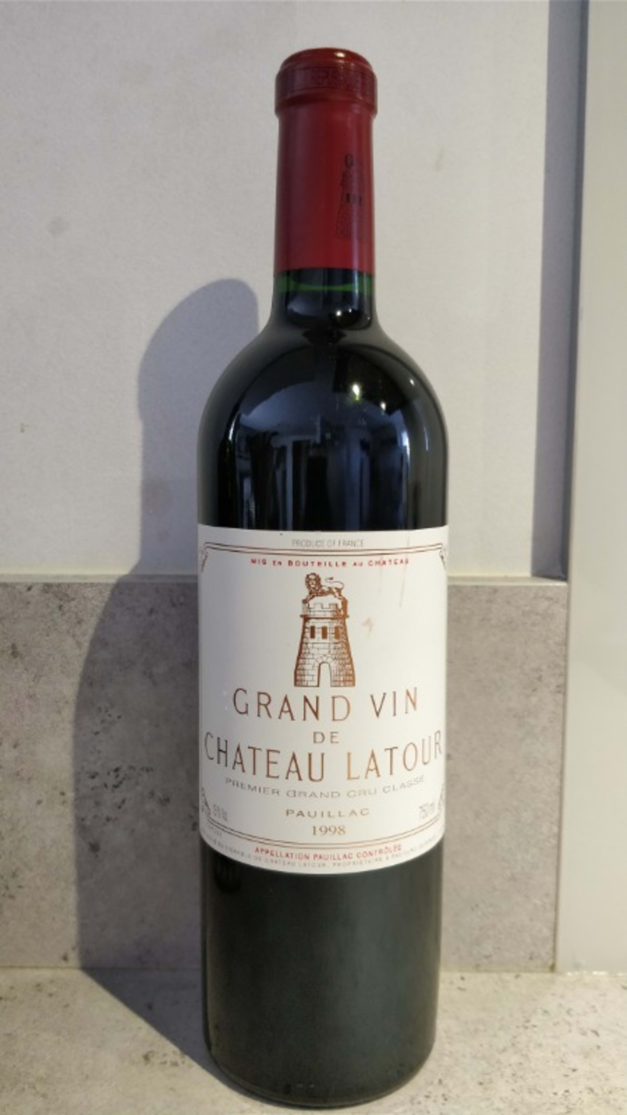 Grand vin de Château Latour, Pauillac, 1998