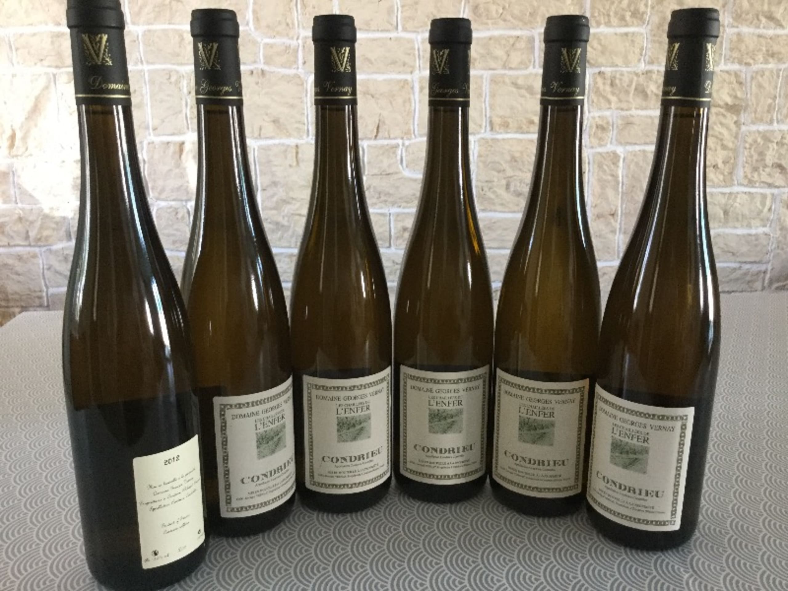 6 x Condrieu, Les Chaillées de l’Enfer, Domaine George Vernay, 2012