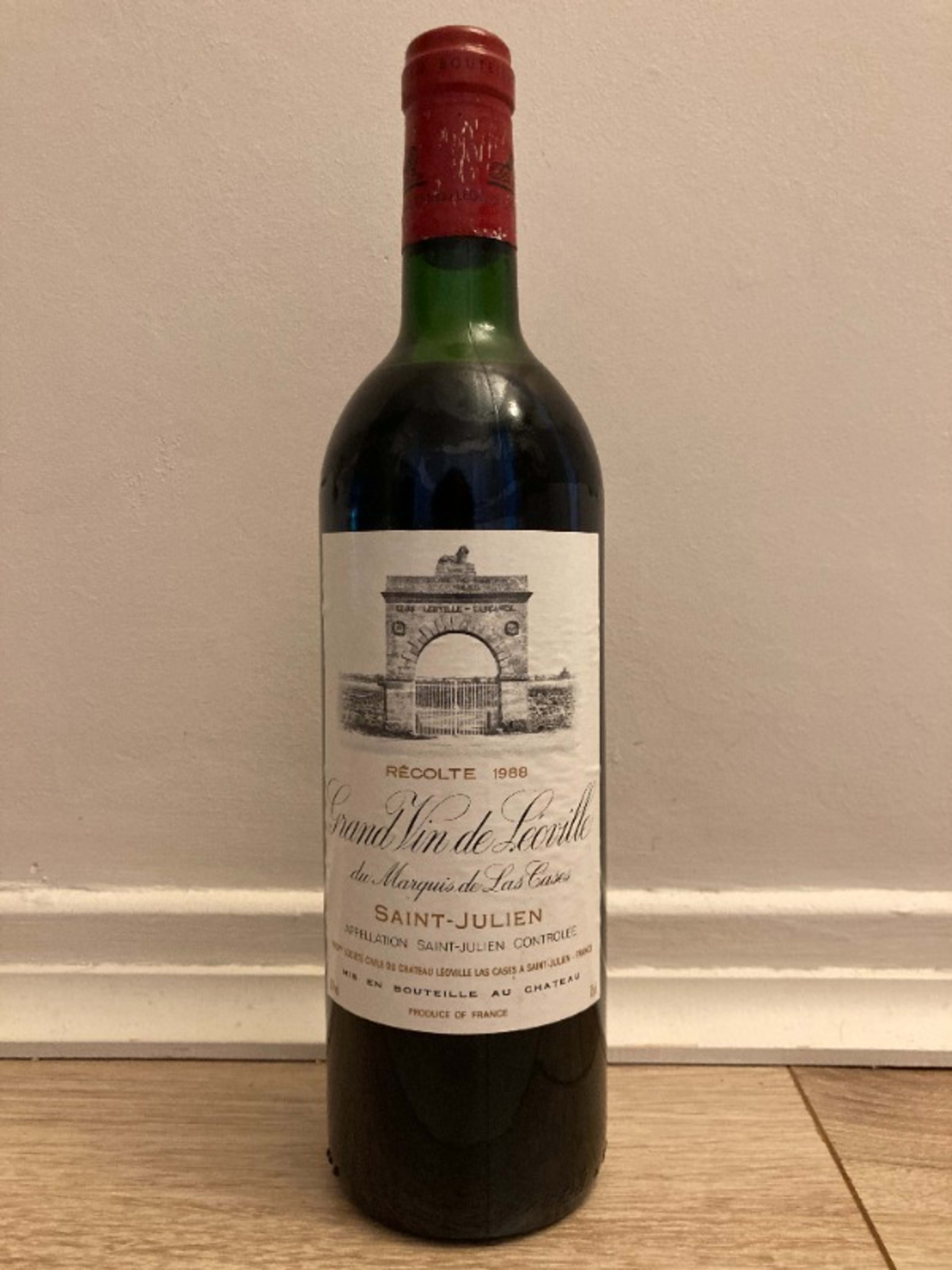 Grand Vin de Léoville du Marquis de las Cases, Saint-Julien, 1988