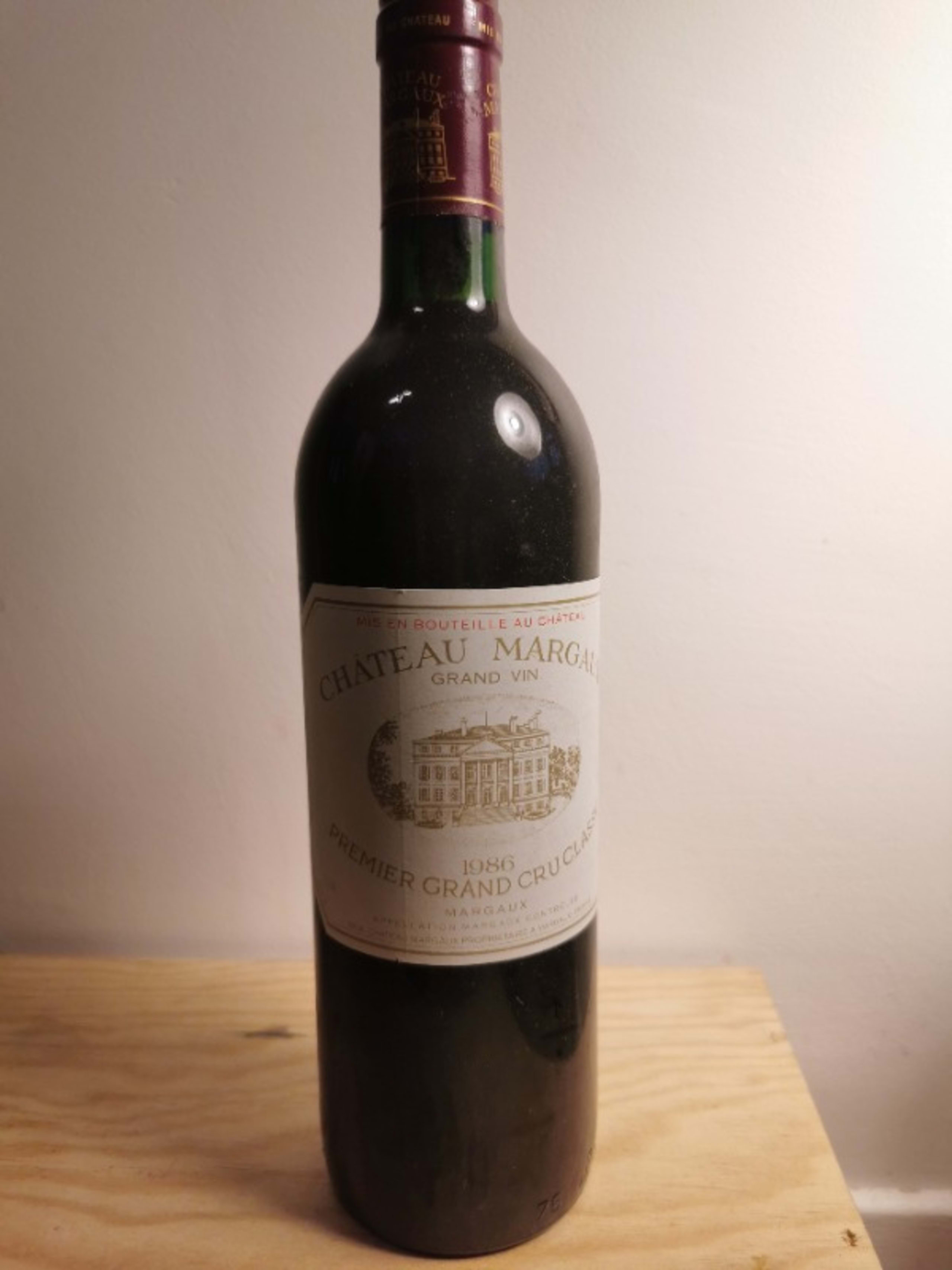Château Margaux, Margaux, 1986