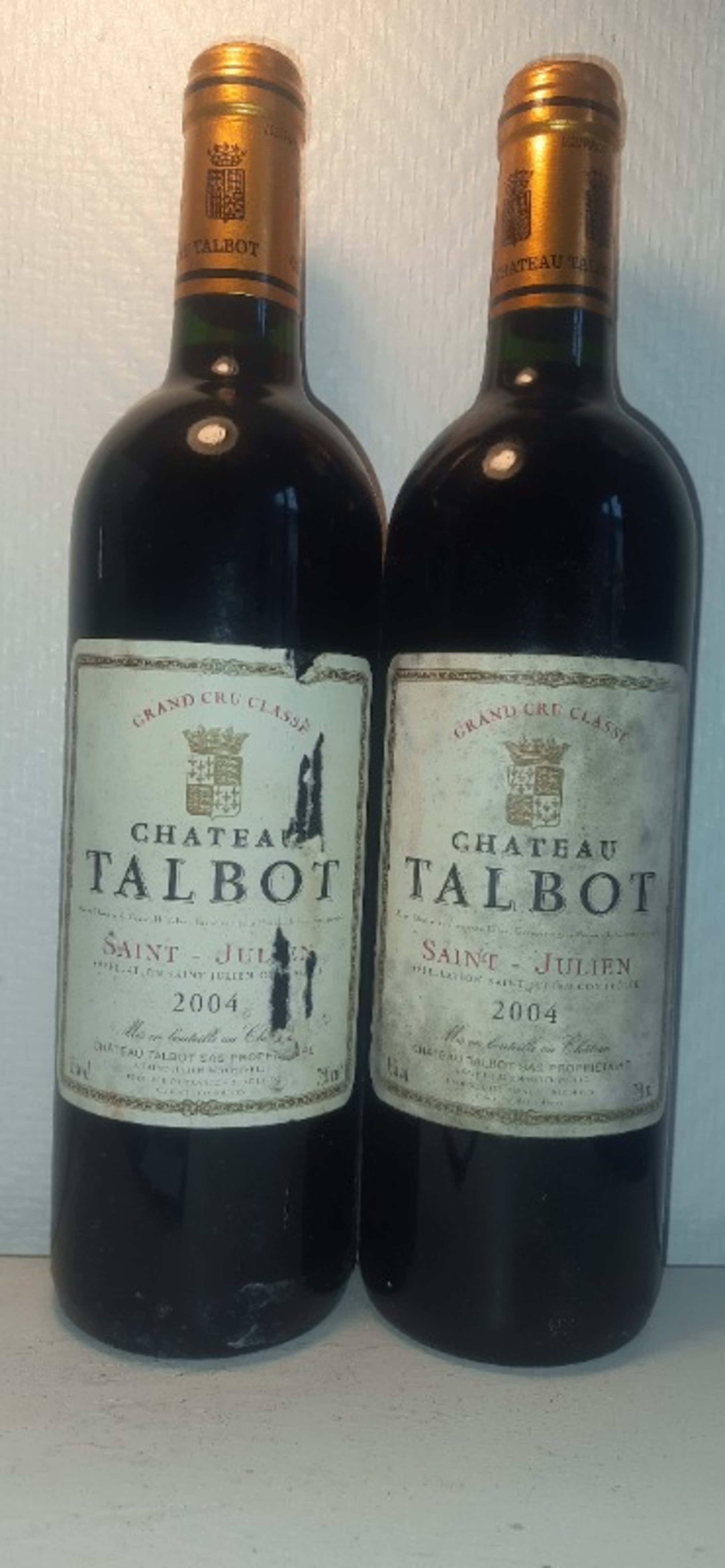 2 x Château Talbot, Saint-Julien, 2004