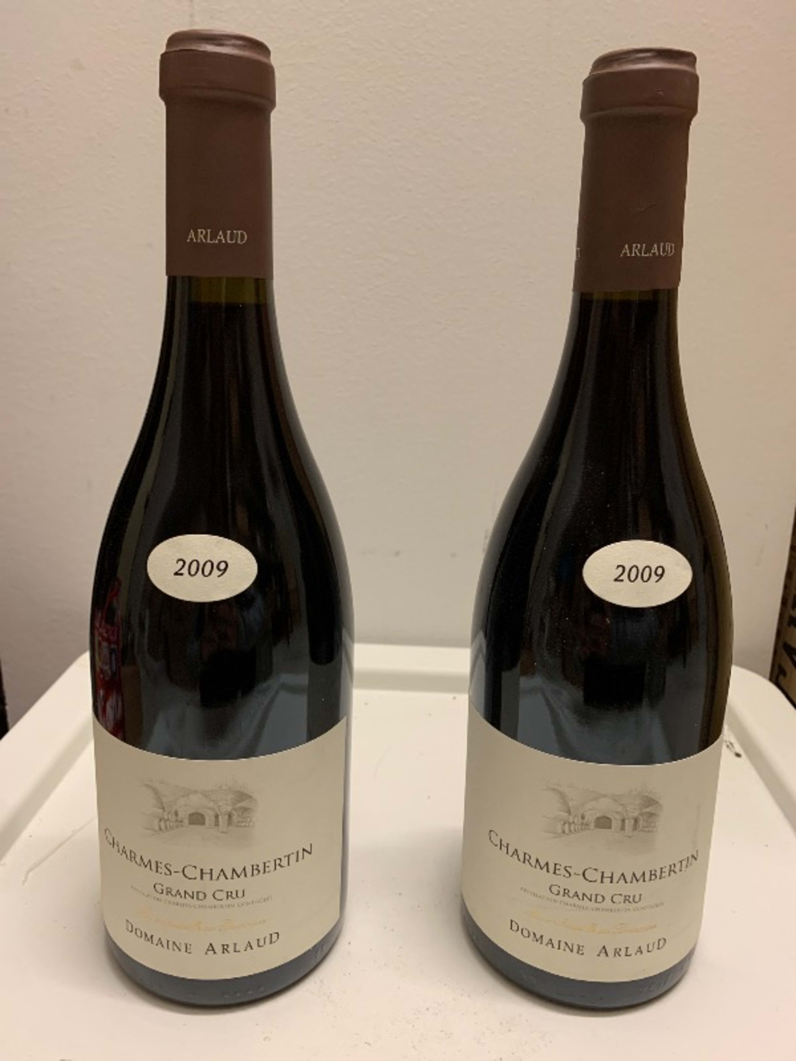 2 x Charmes-Chambertin, Grand Cru, Domaine Arlaud, 2009