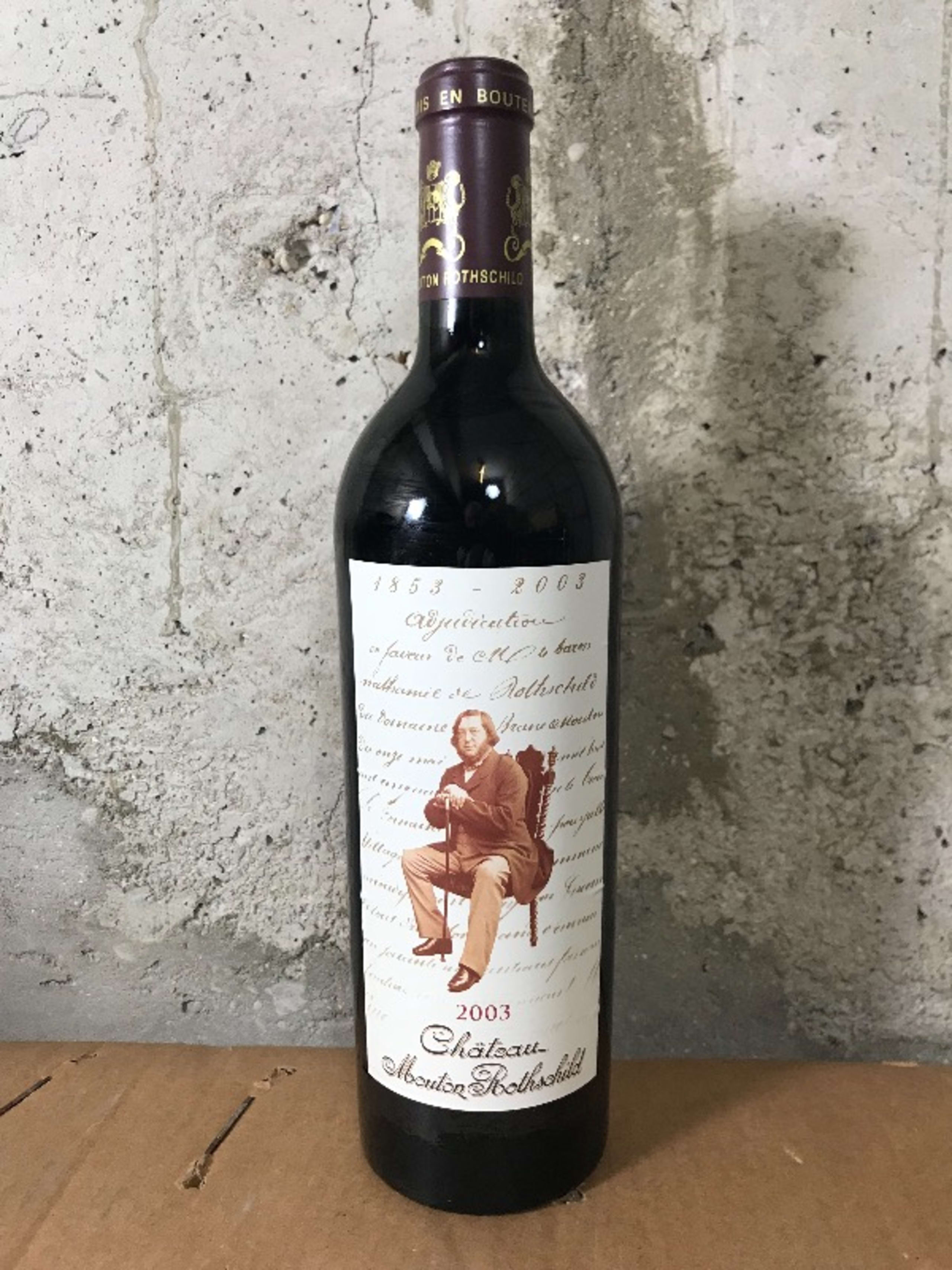Château Mouton Rothschild, Pauillac, 2003