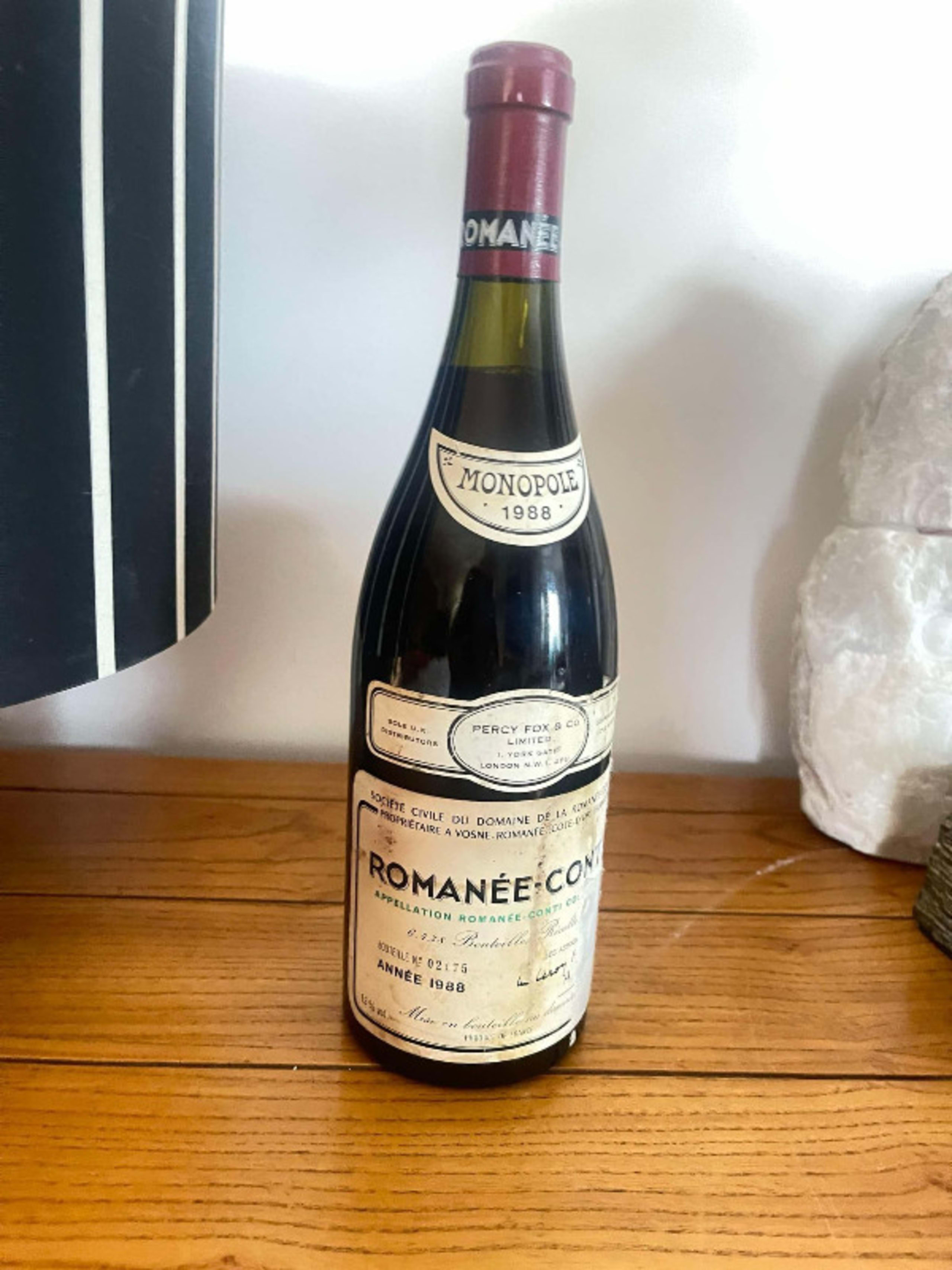 Romanée-Conti, domaine de la Romanée Conti, 1988